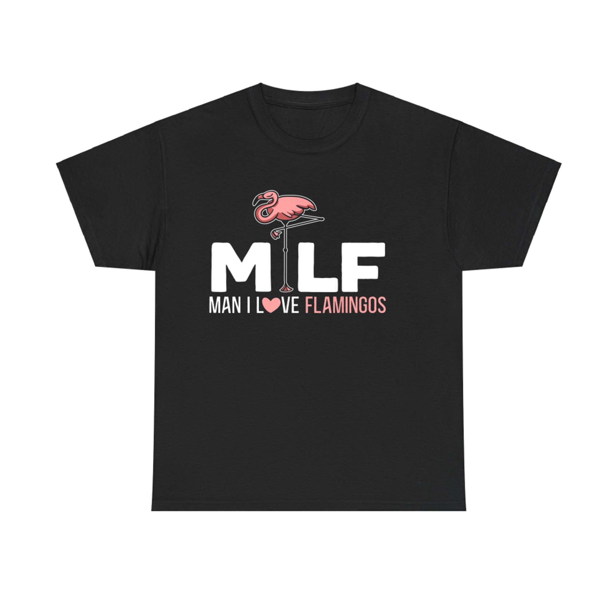 Man I Love Flamingos Bird Lover Summer Flamingo T-Shirt