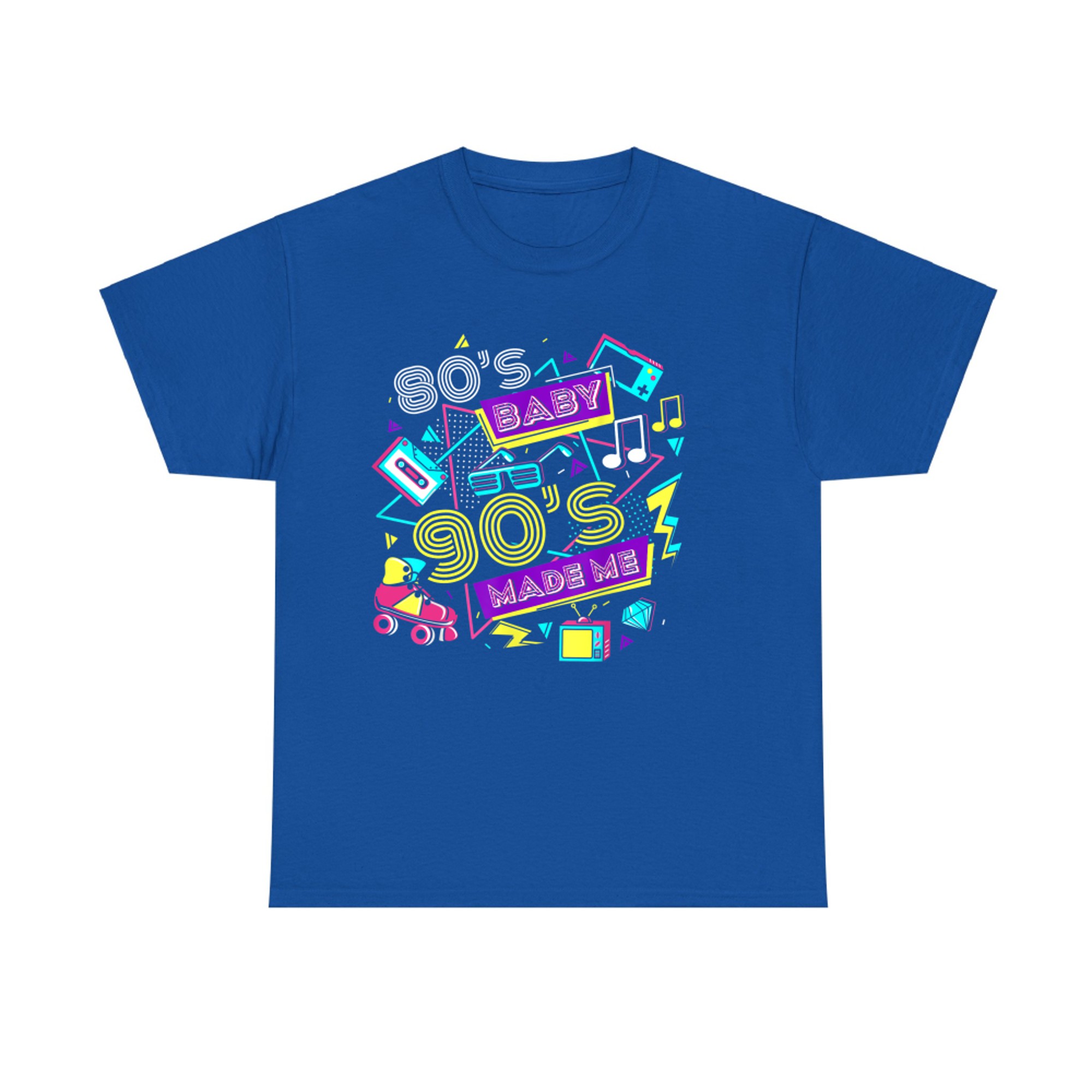 Retro 1980s 80's Baby 1990s 90's Made Me Vaporwave Nostalgia  T-Shirt
