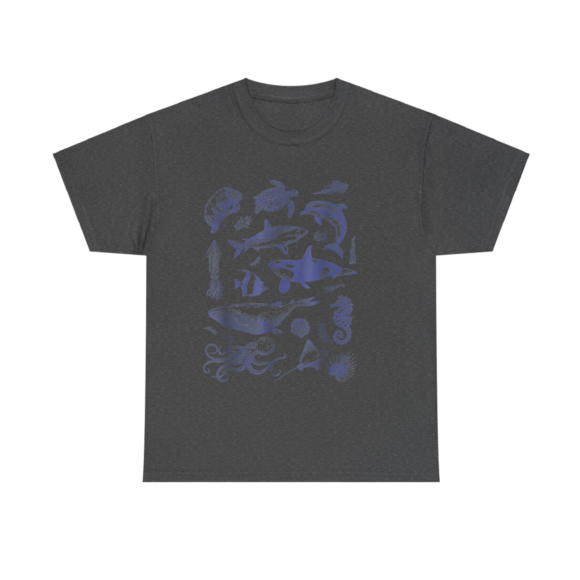 Vintage 90s Tattoo Sea Animal Ocean T-Shirt