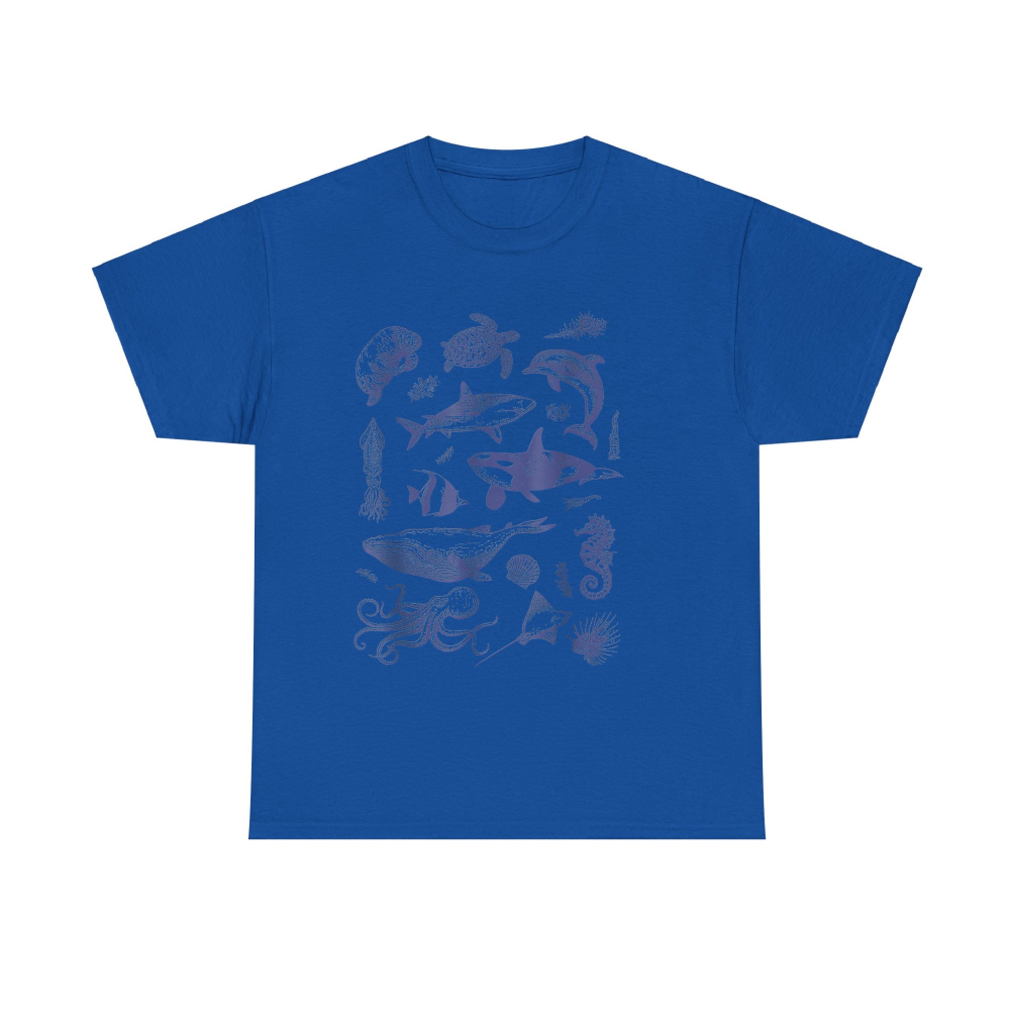 Vintage 90s Tattoo Sea Animal Ocean T-Shirt
