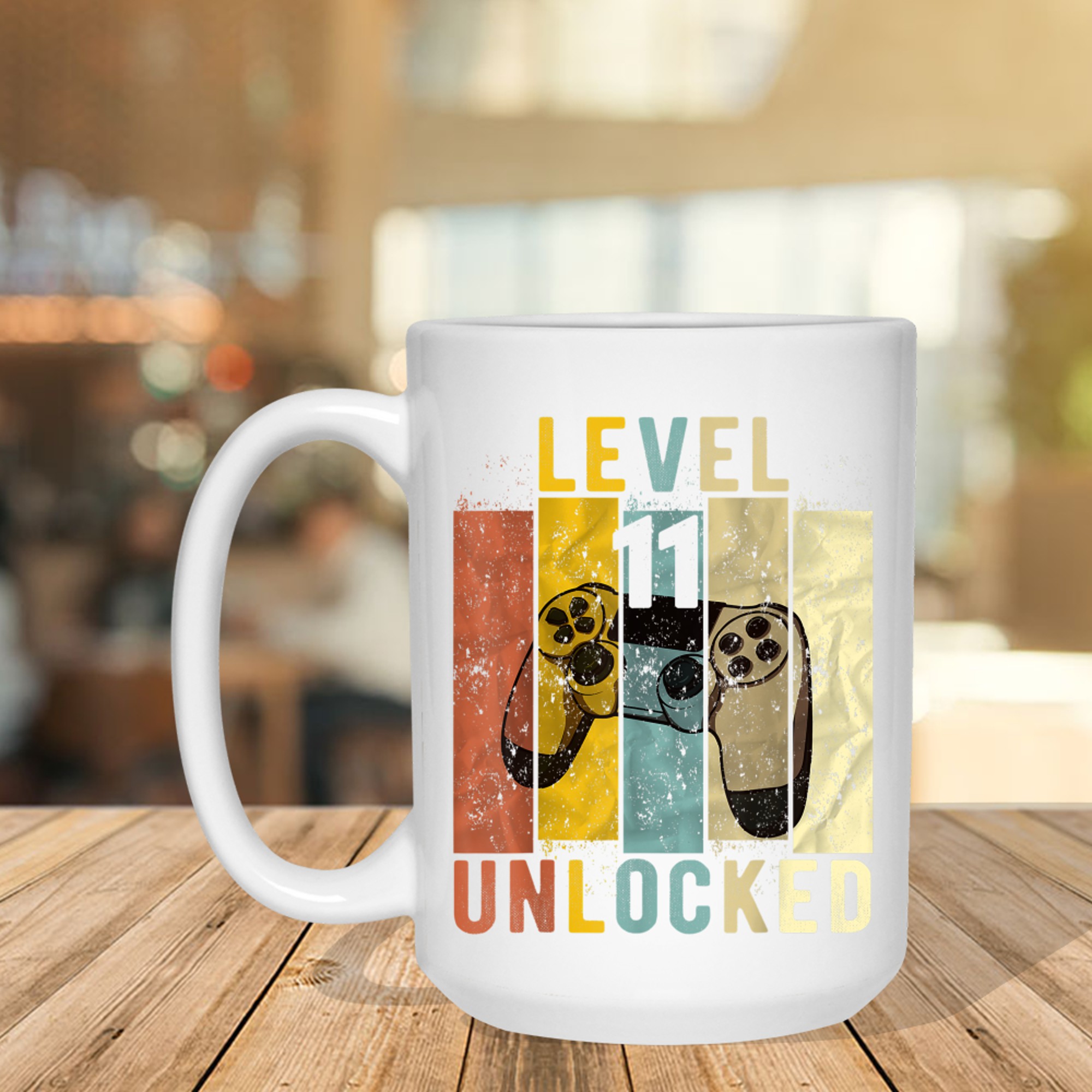11th Birthday Level Unlocked Video Gamer Mug