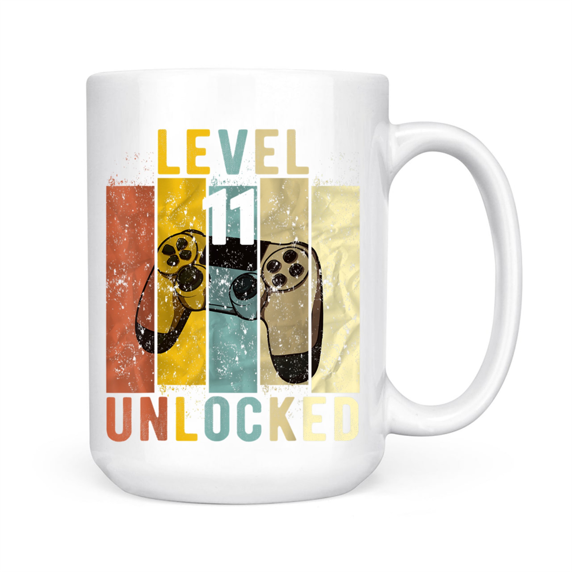 11th Birthday Level Unlocked Video Gamer Mug