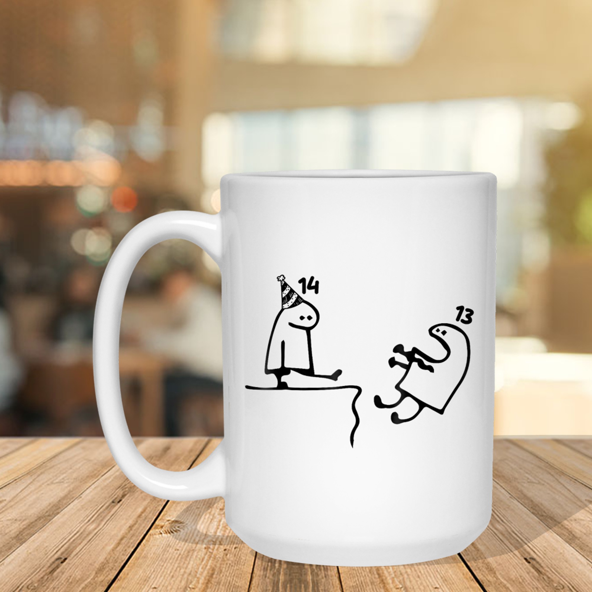 14th Birthday Party Funny Tees Years Old Birthday Teens Mug