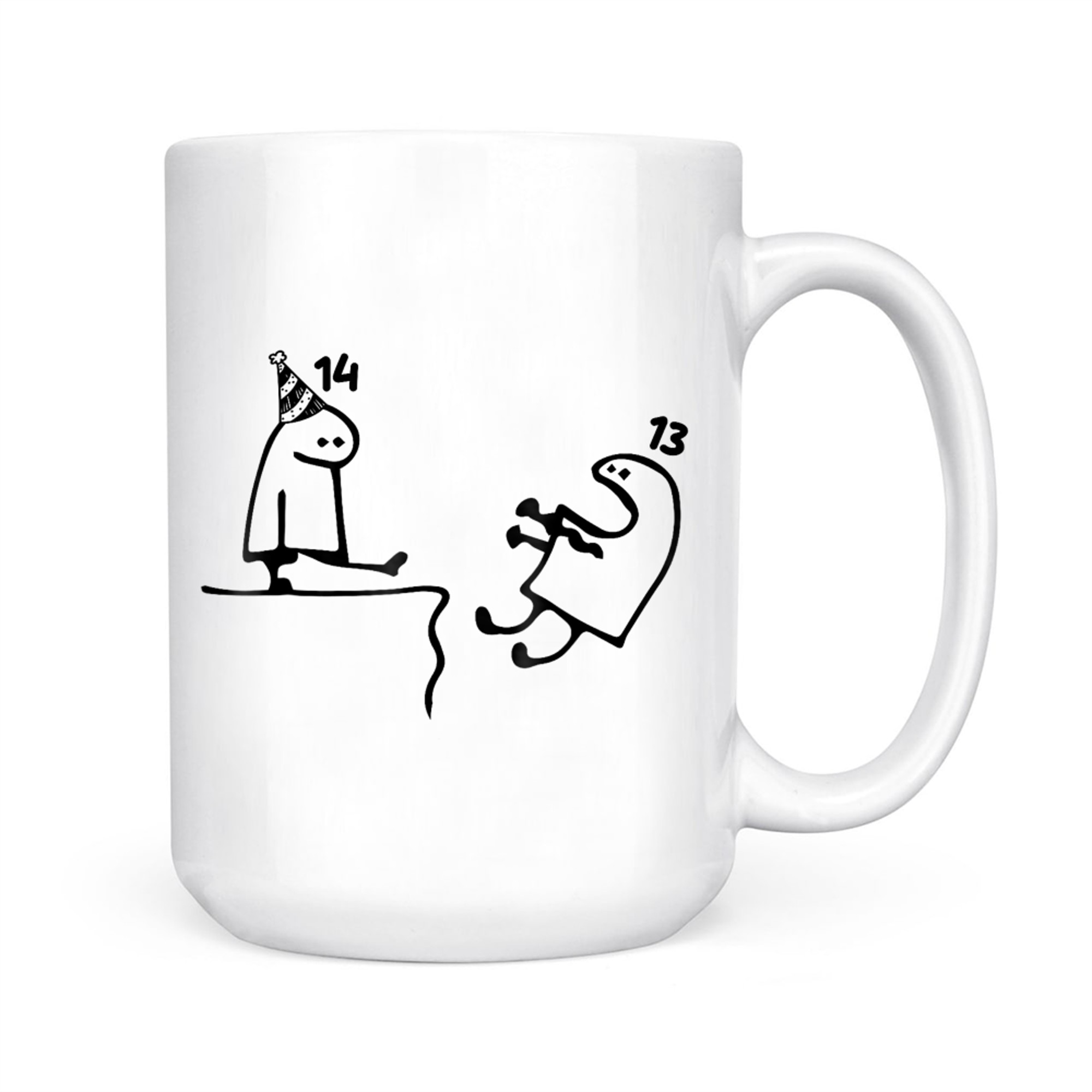 14th Birthday Party Funny Tees Years Old Birthday Teens Mug