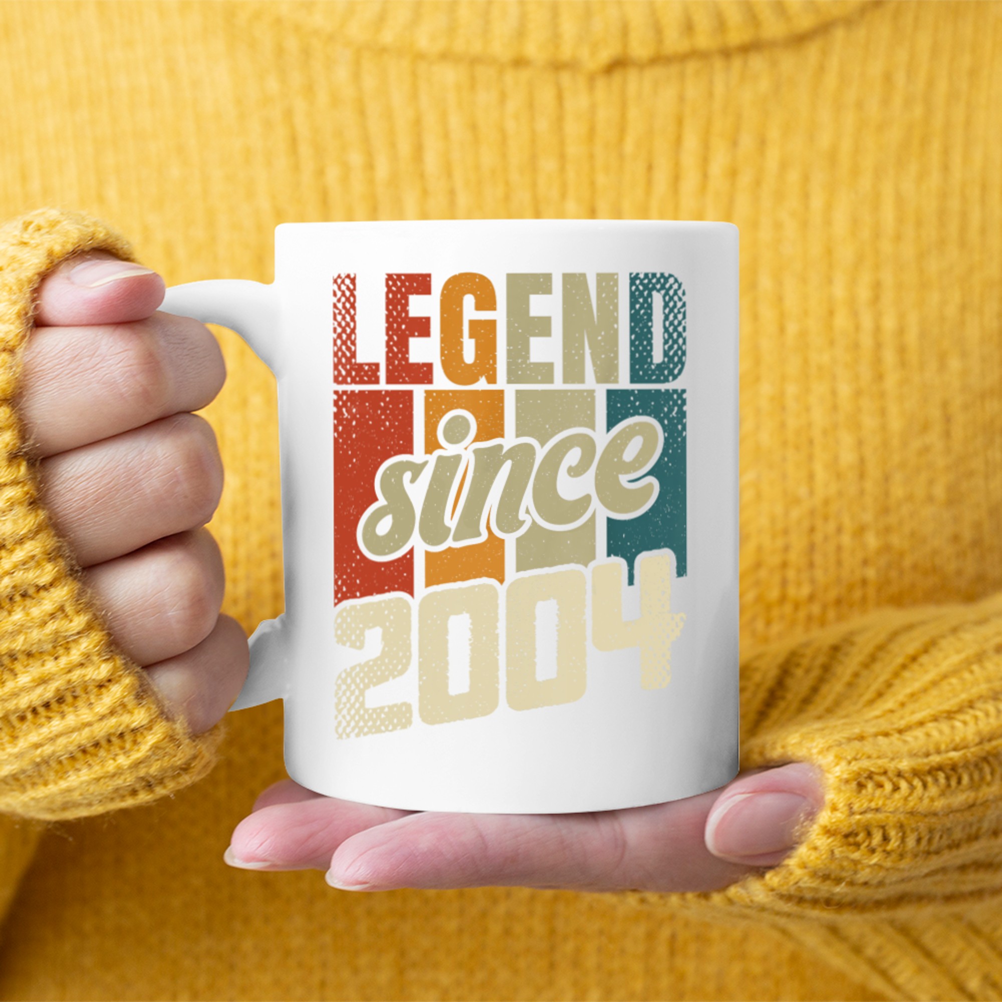 21th Birthday Man Woman Years Decorative Funny Mug
