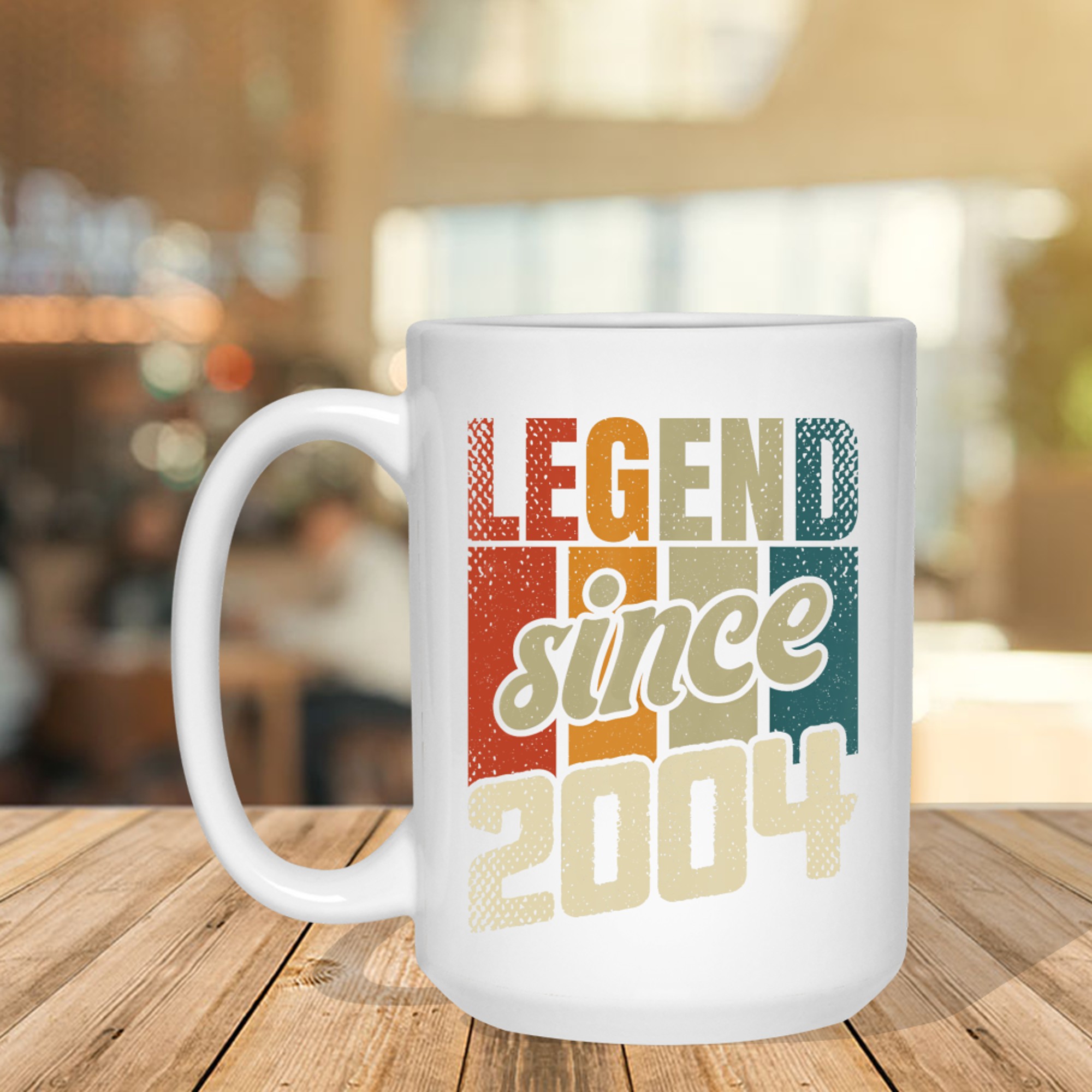 21th Birthday Man Woman Years Decorative Funny Mug