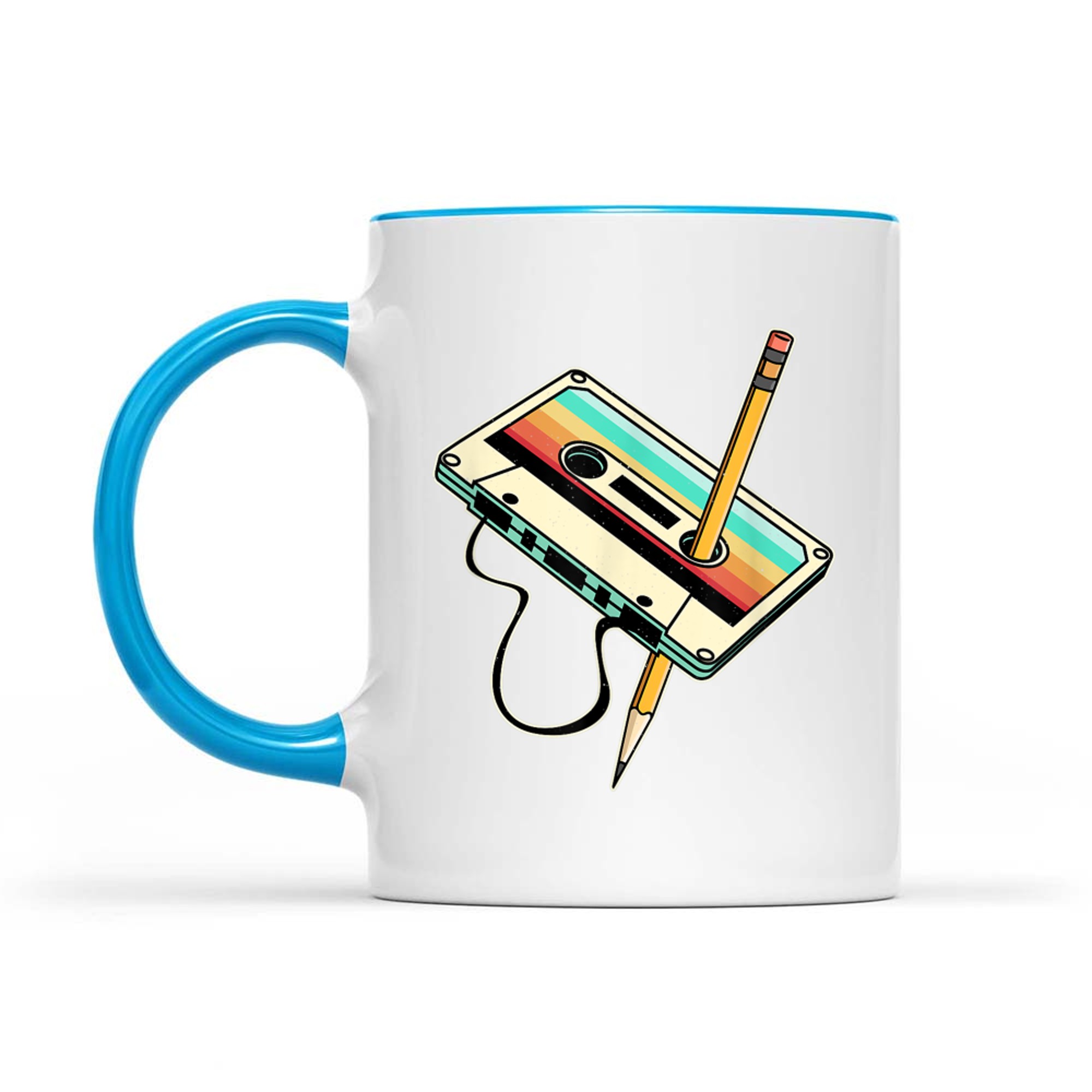 80s 90s Retro Party Cassette Mug