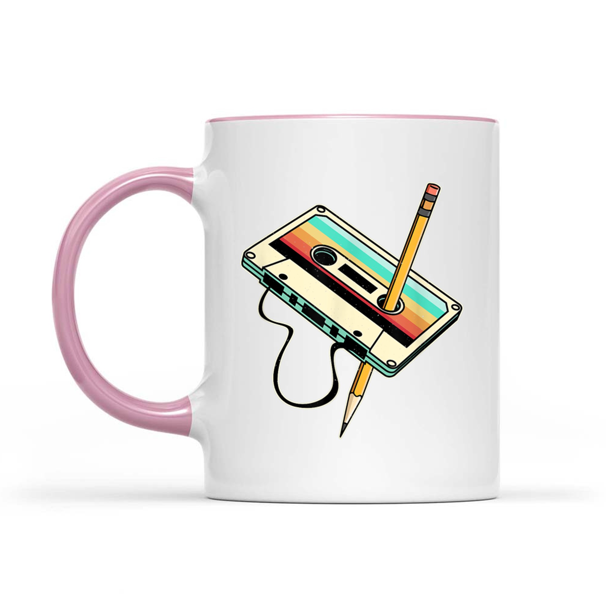 80s 90s Retro Party Cassette Mug