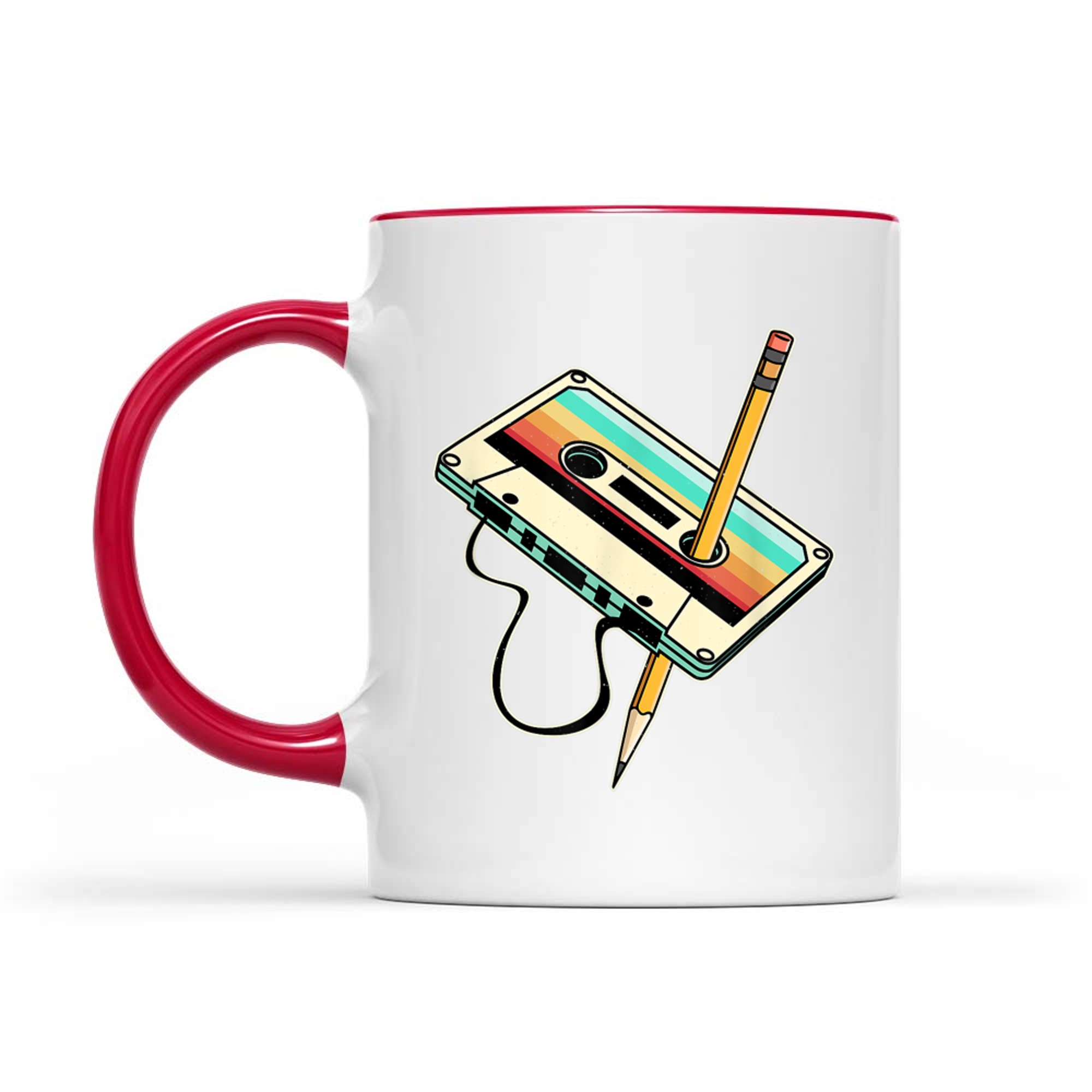 80s 90s Retro Party Cassette Mug