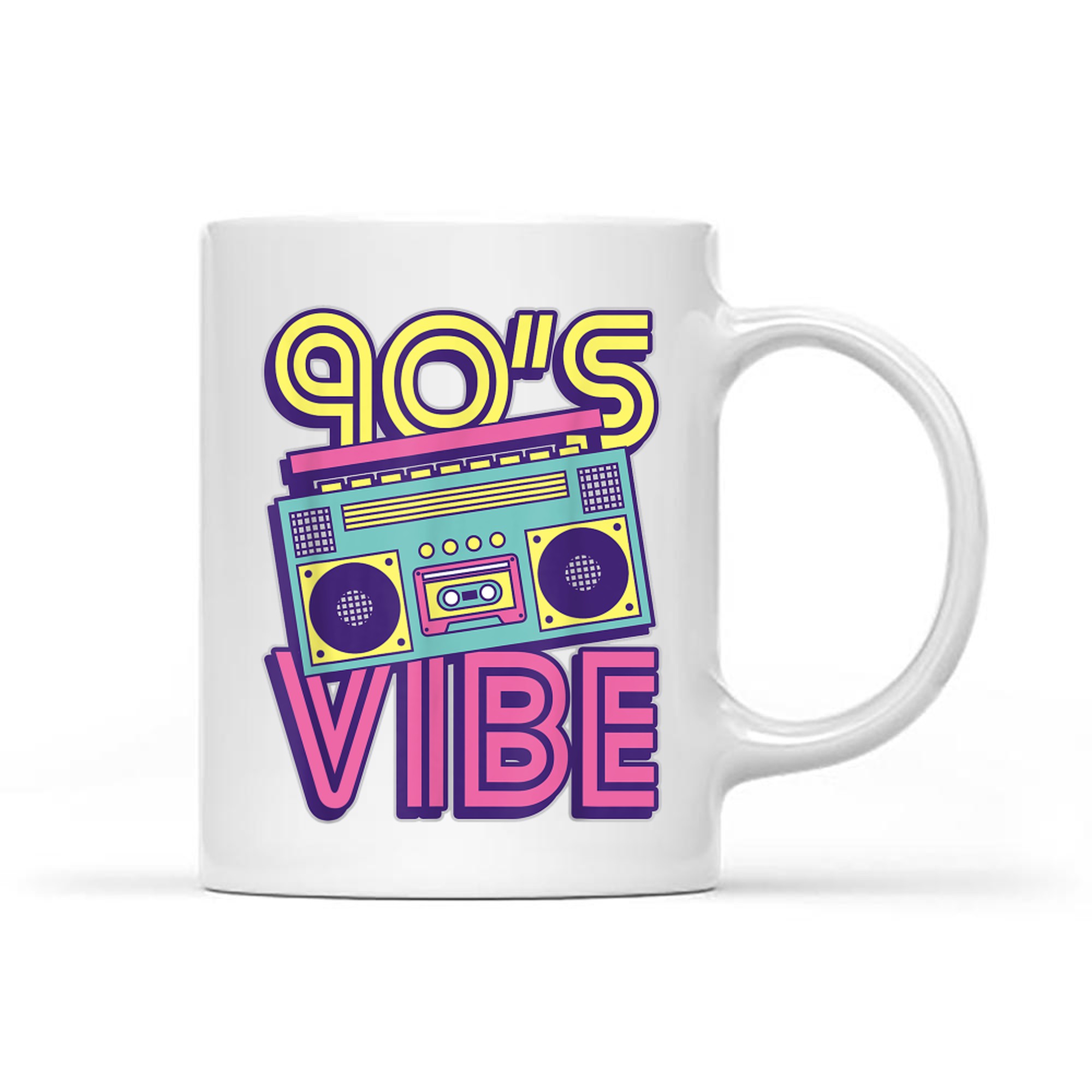 90s Vibes 1990s Music Lover Nineties Costume Party Retro 90s Mug