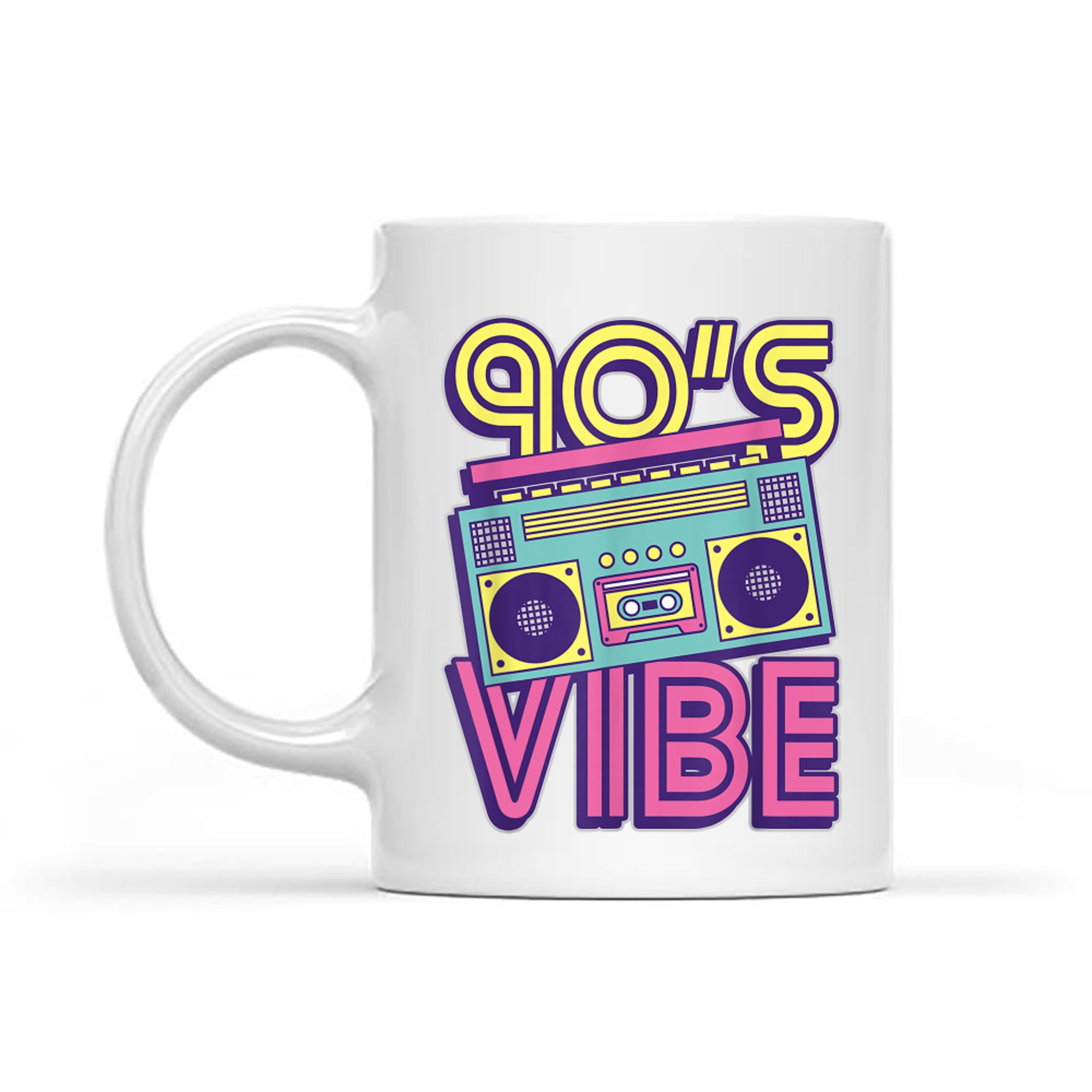 90s Vibes 1990s Music Lover Nineties Costume Party Retro 90s Mug