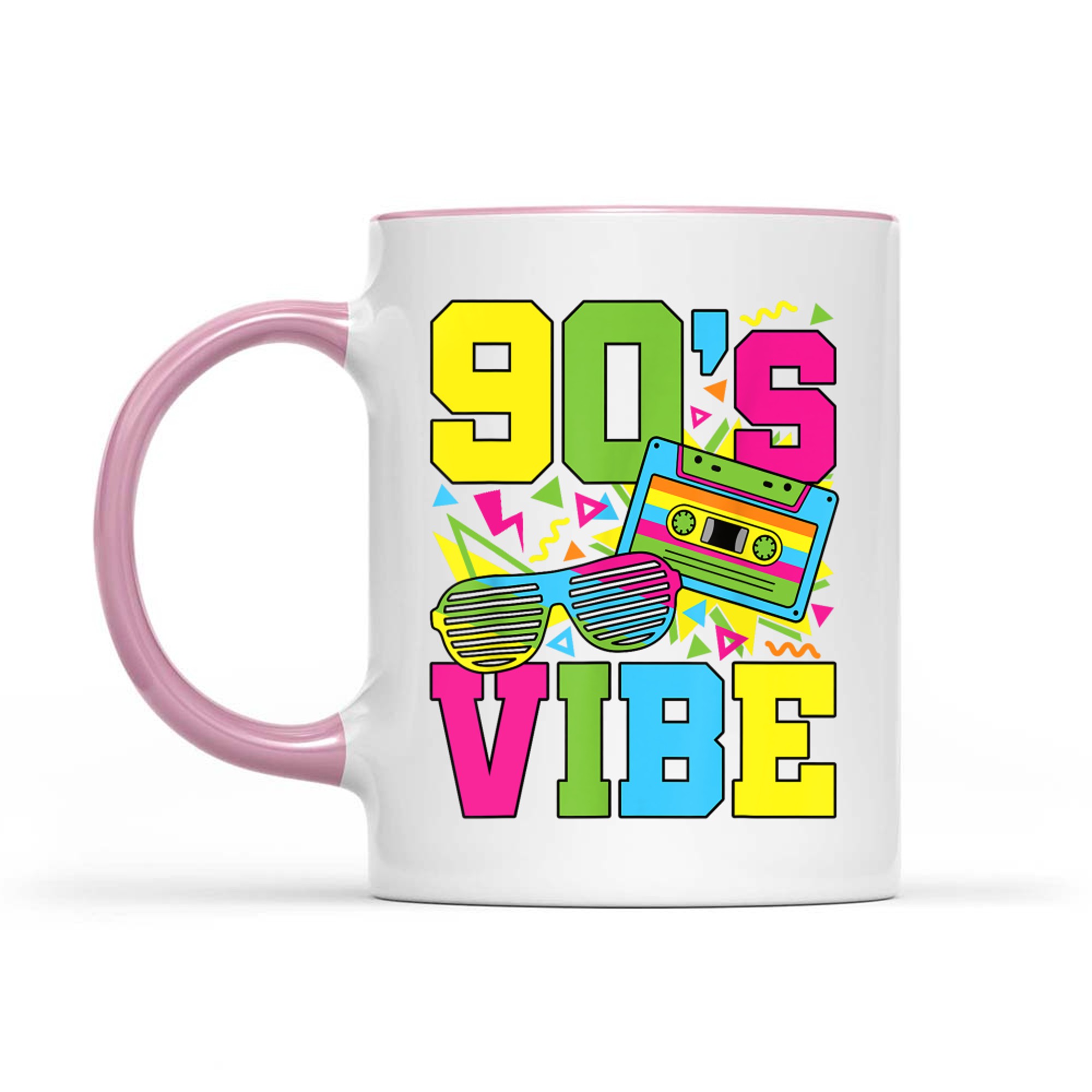 90's Vibes Retro 1990s 90s Style Party Mug