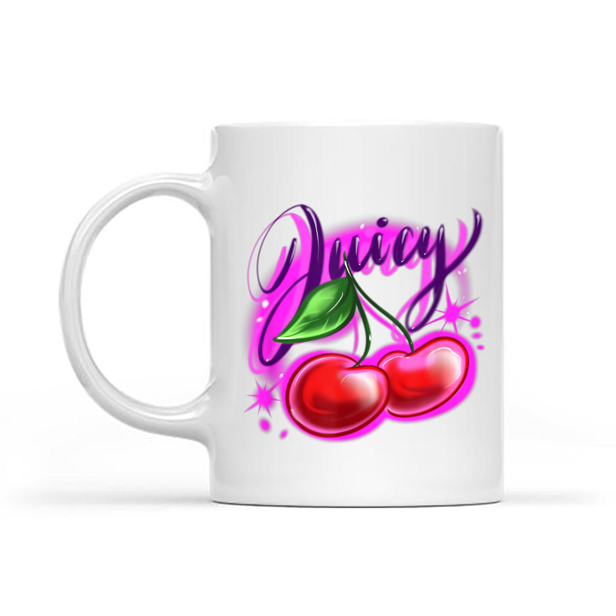 Airbrush Y2k Vintage 2000s, Retro Nerd Aesthetic Mug