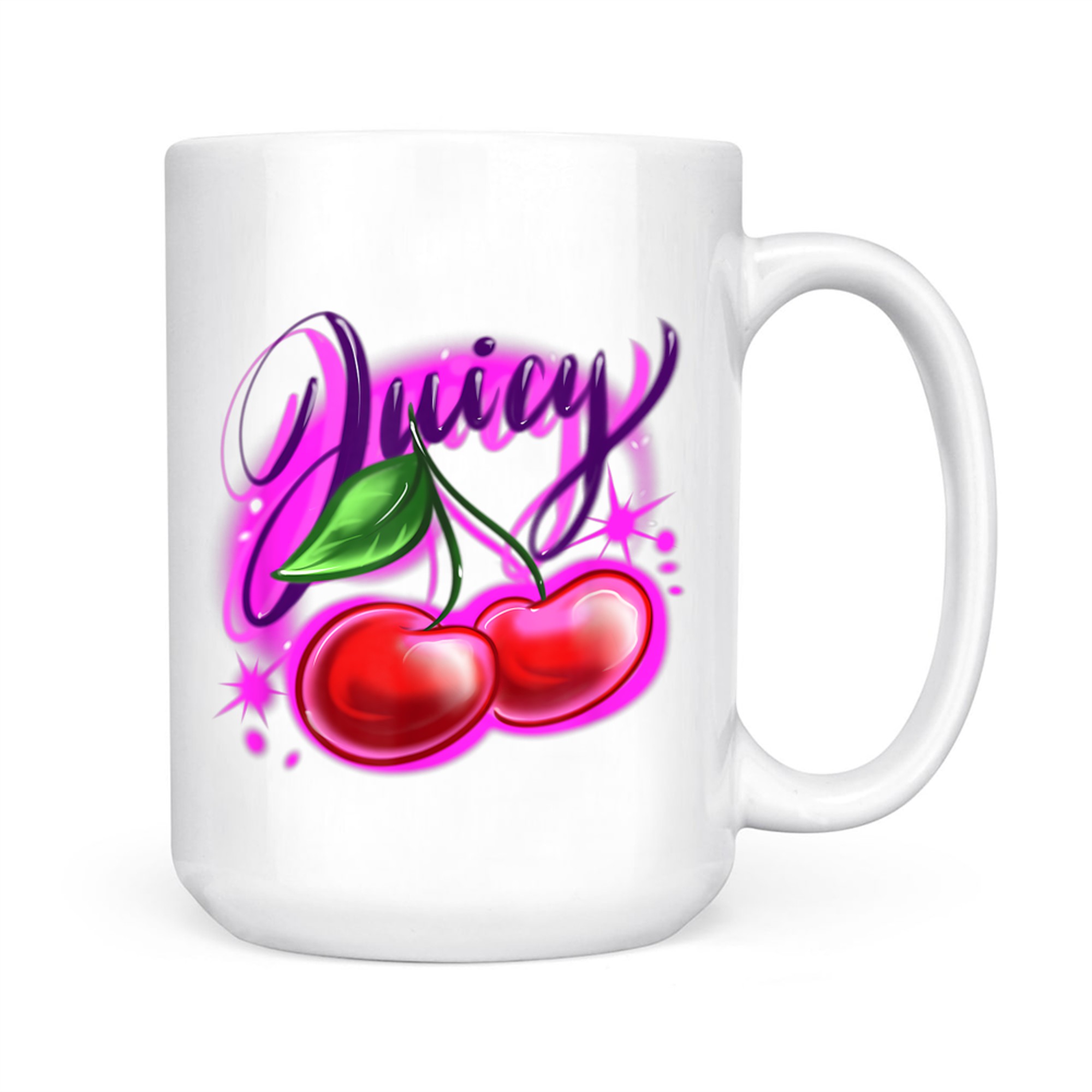 Airbrush Y2k Vintage 2000s, Retro Nerd Aesthetic Mug
