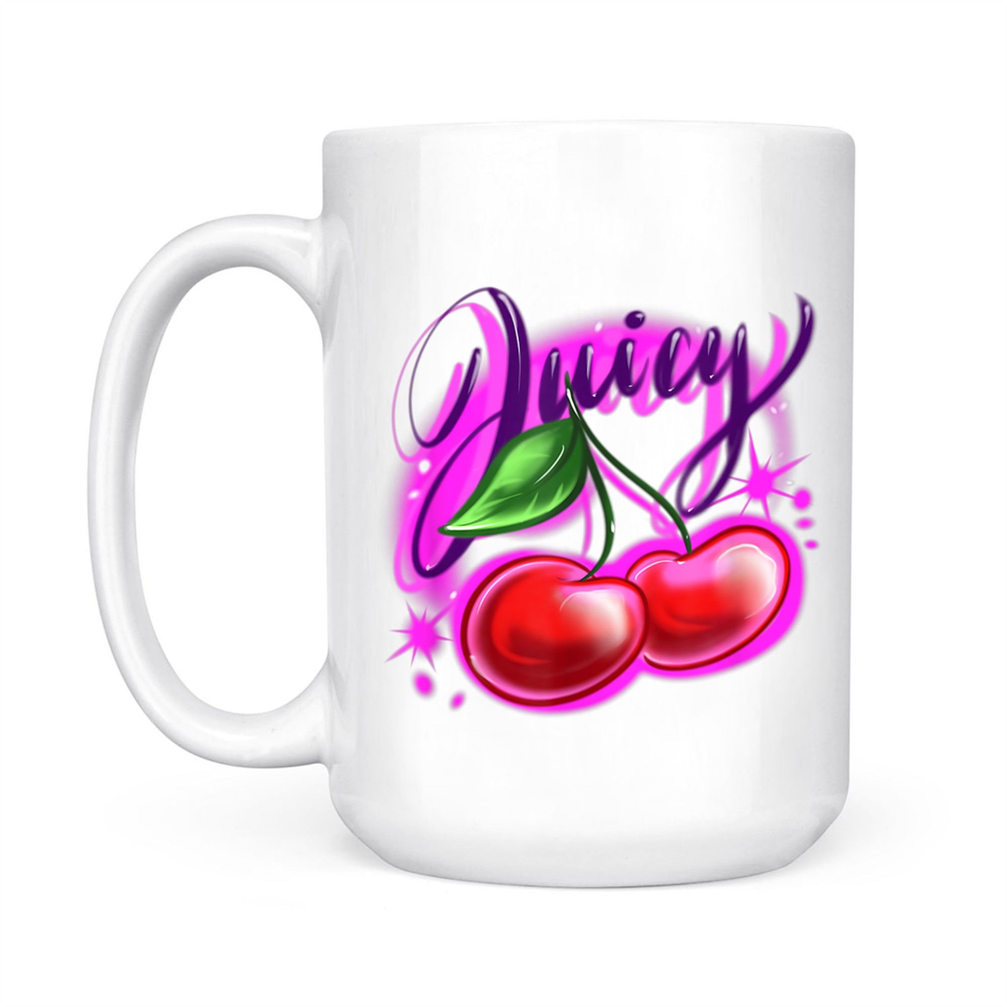 Airbrush Y2k Vintage 2000s, Retro Nerd Aesthetic Mug