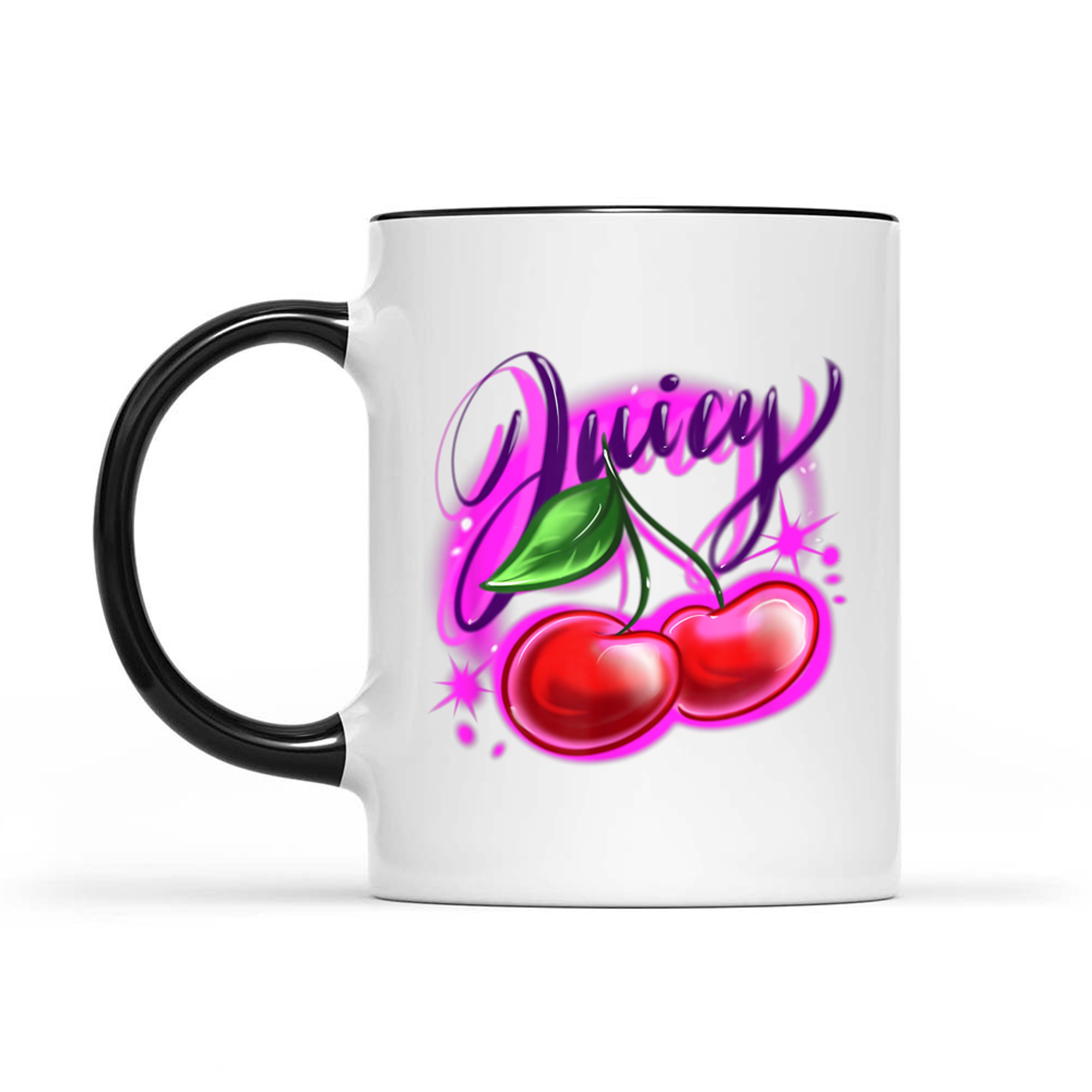 Airbrush Y2k Vintage 2000s, Retro Nerd Aesthetic Mug