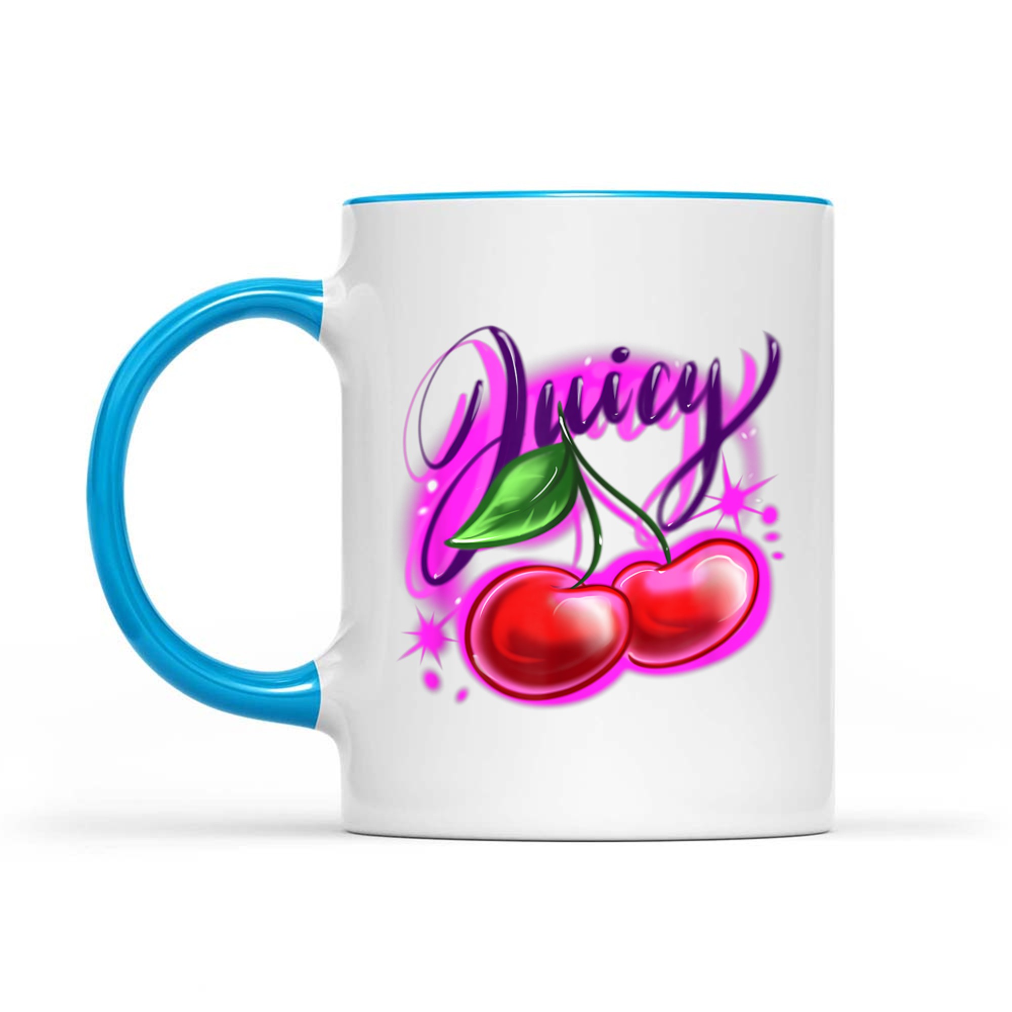 Airbrush Y2k Vintage 2000s, Retro Nerd Aesthetic Mug