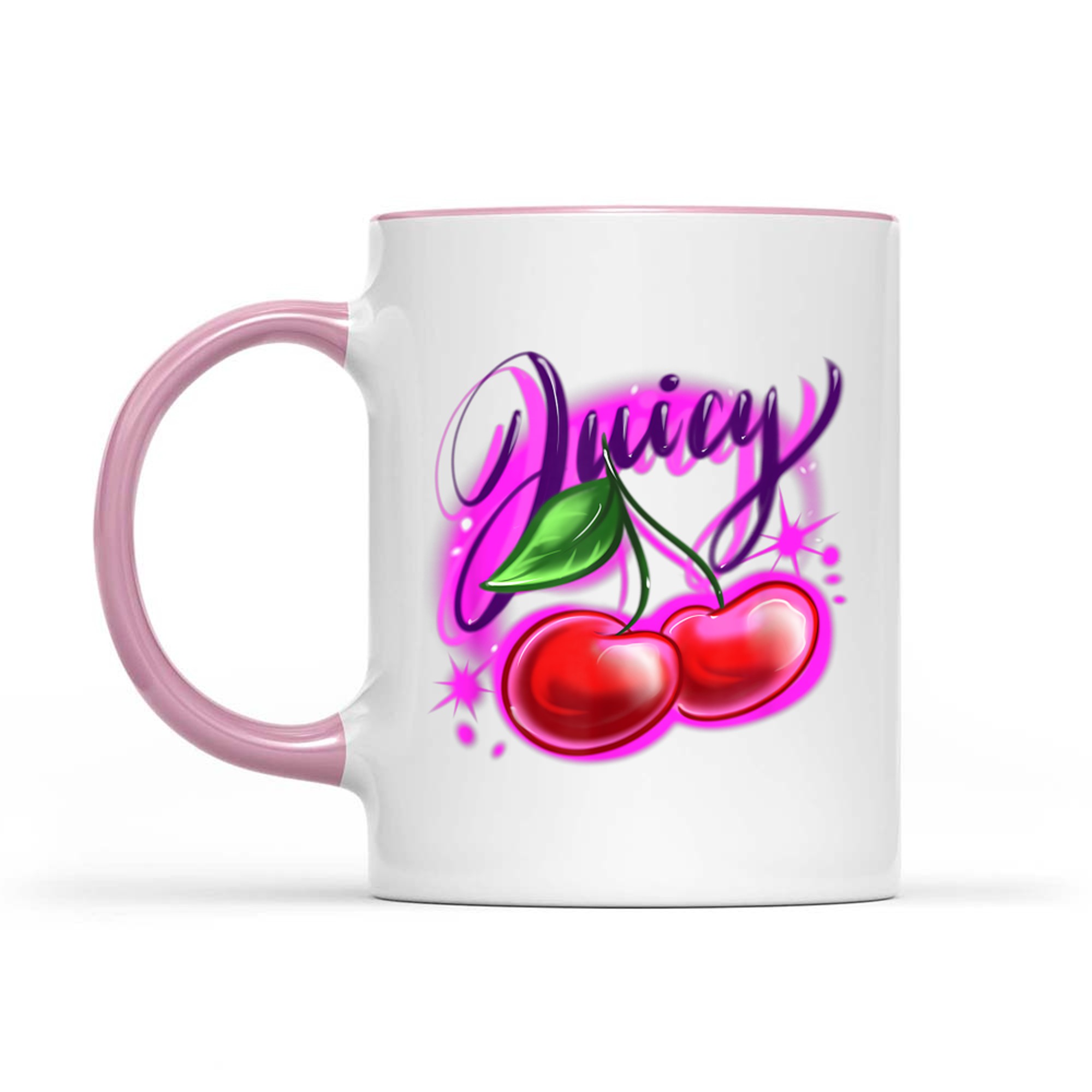 Airbrush Y2k Vintage 2000s, Retro Nerd Aesthetic Mug