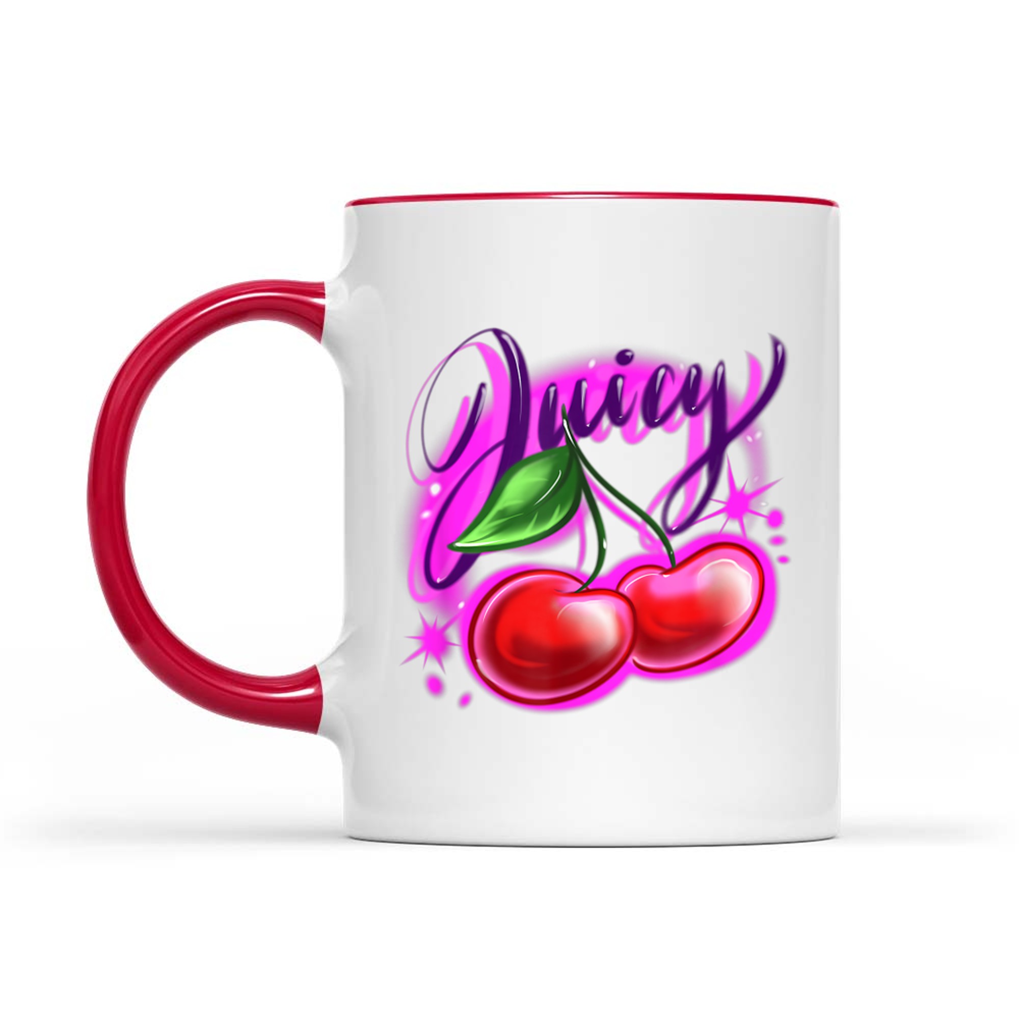 Airbrush Y2k Vintage 2000s, Retro Nerd Aesthetic Mug
