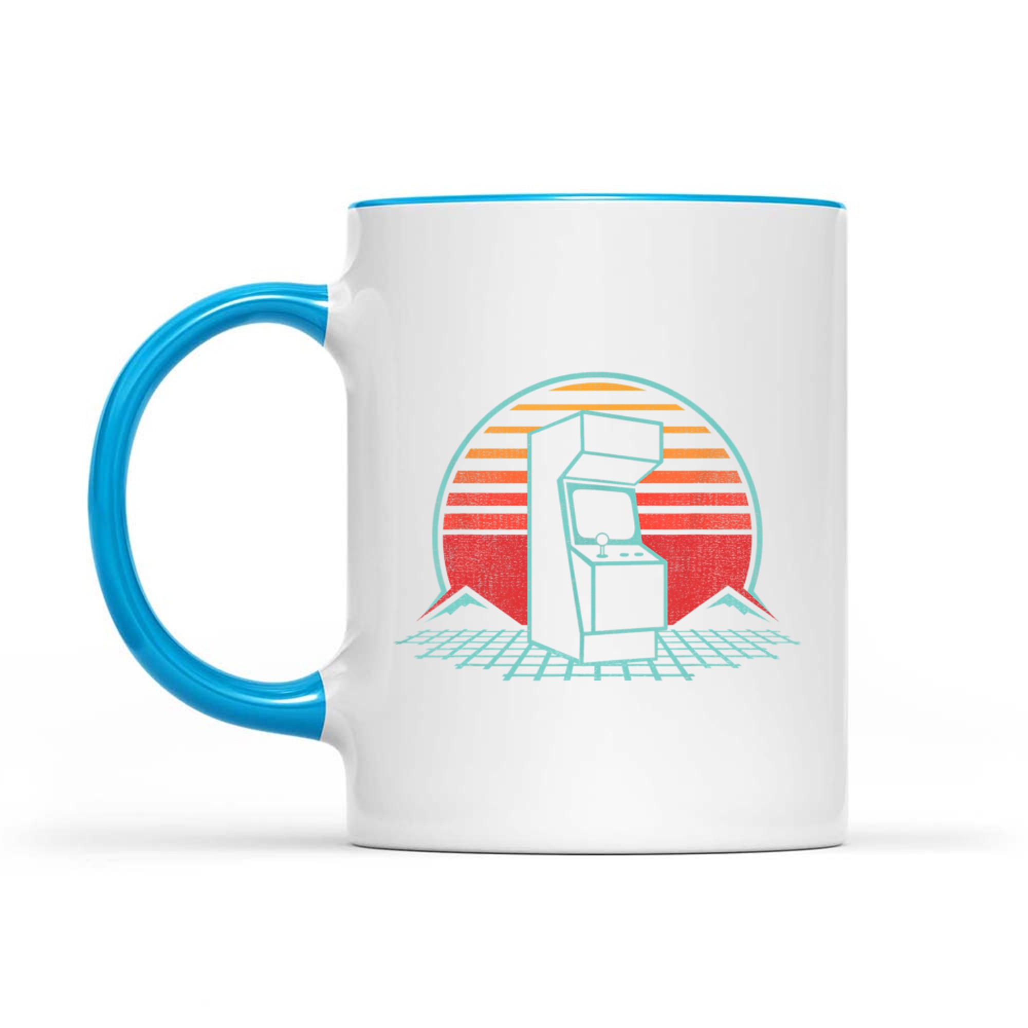 Arcade Game Machine Cabinet Nostalgia Retro 80s Gamer Mug