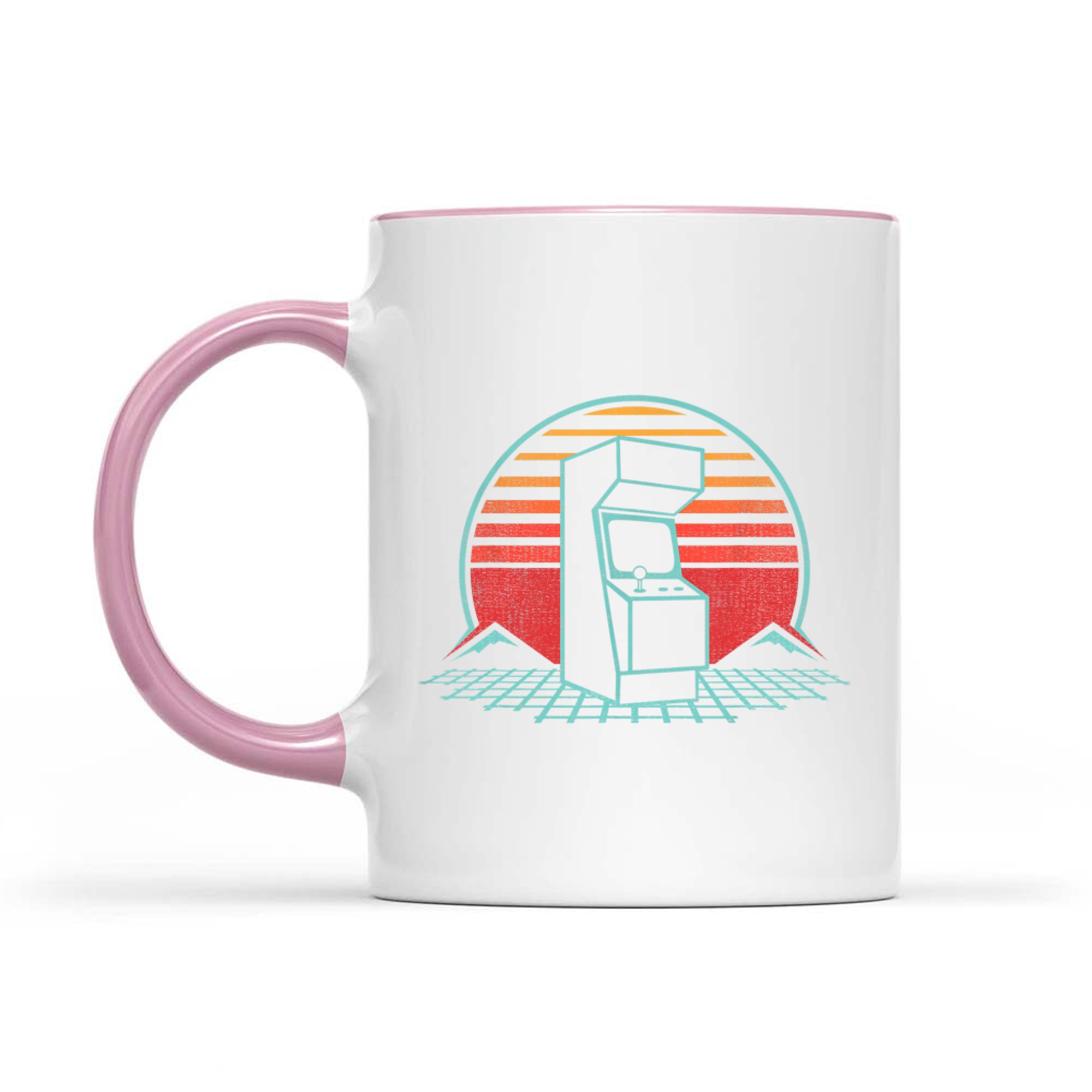 Arcade Game Machine Cabinet Nostalgia Retro 80s Gamer Mug