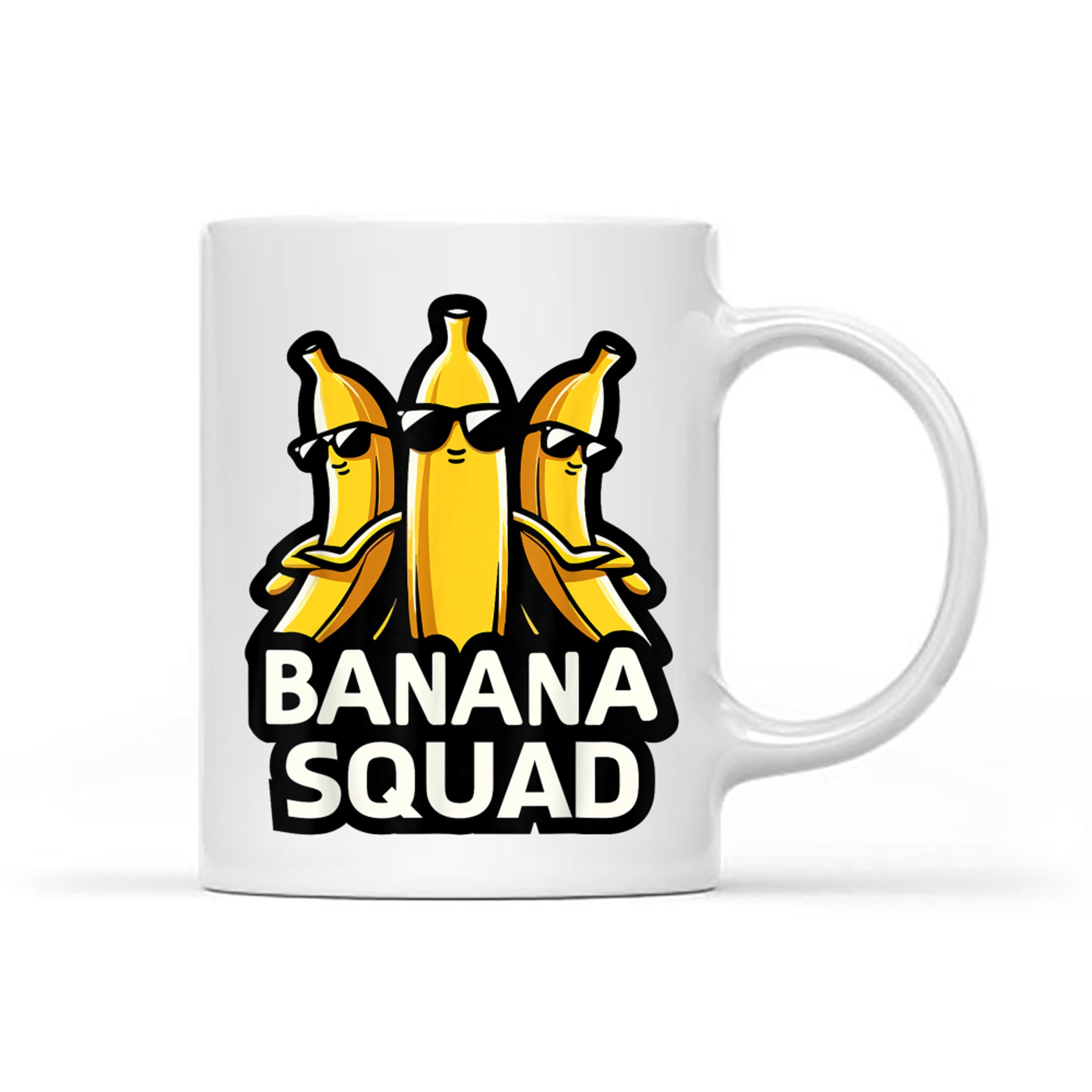 Banana Squad Funny Fruit Banana Lover Team Banana Crew Mug