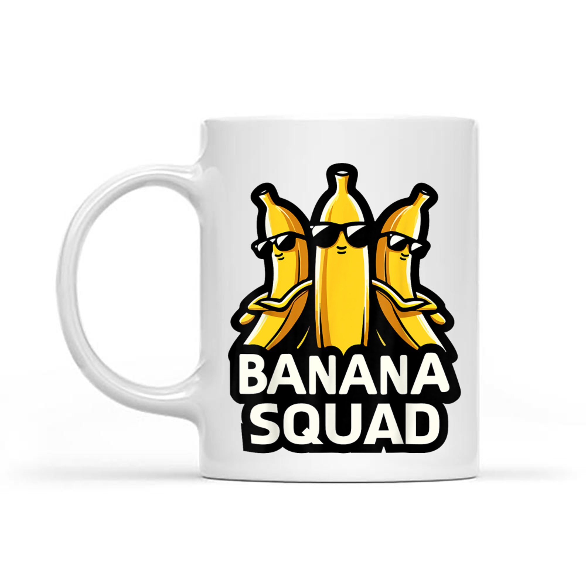 Banana Squad Funny Fruit Banana Lover Team Banana Crew Mug