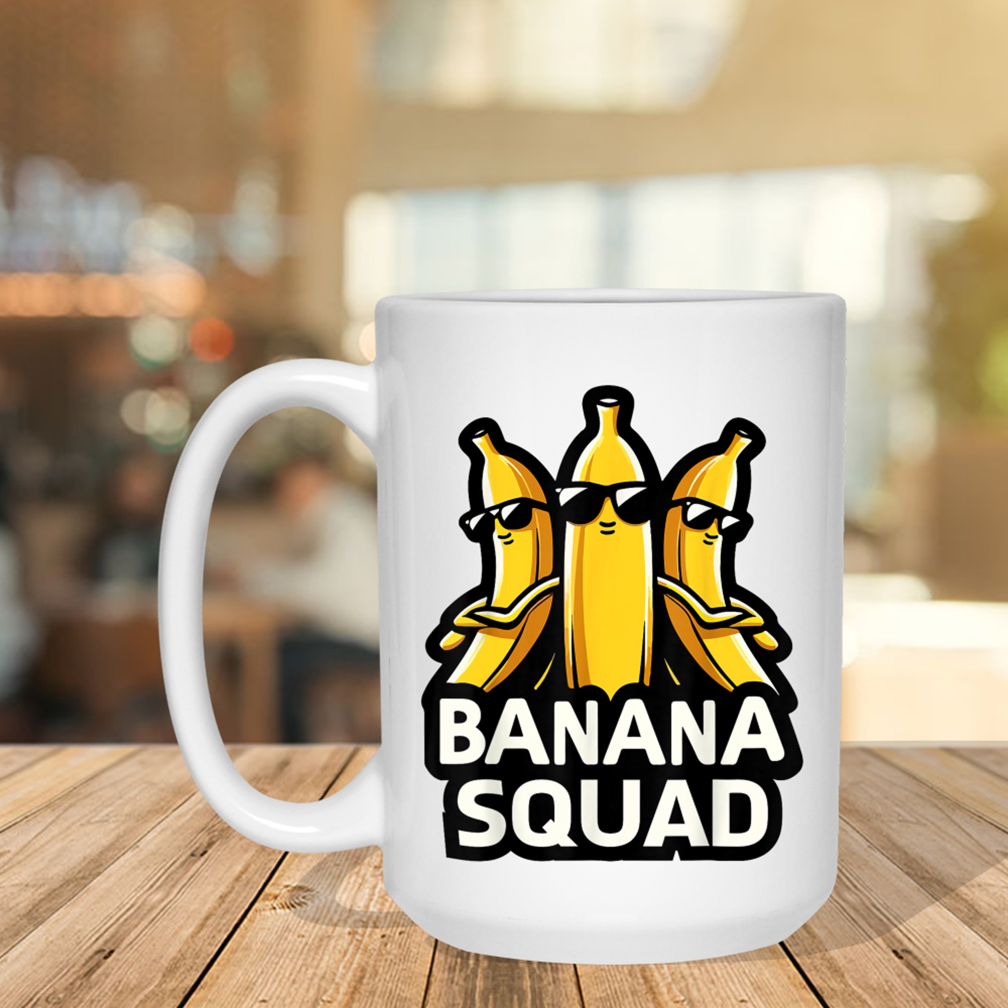Banana Squad Funny Fruit Banana Lover Team Banana Crew Mug