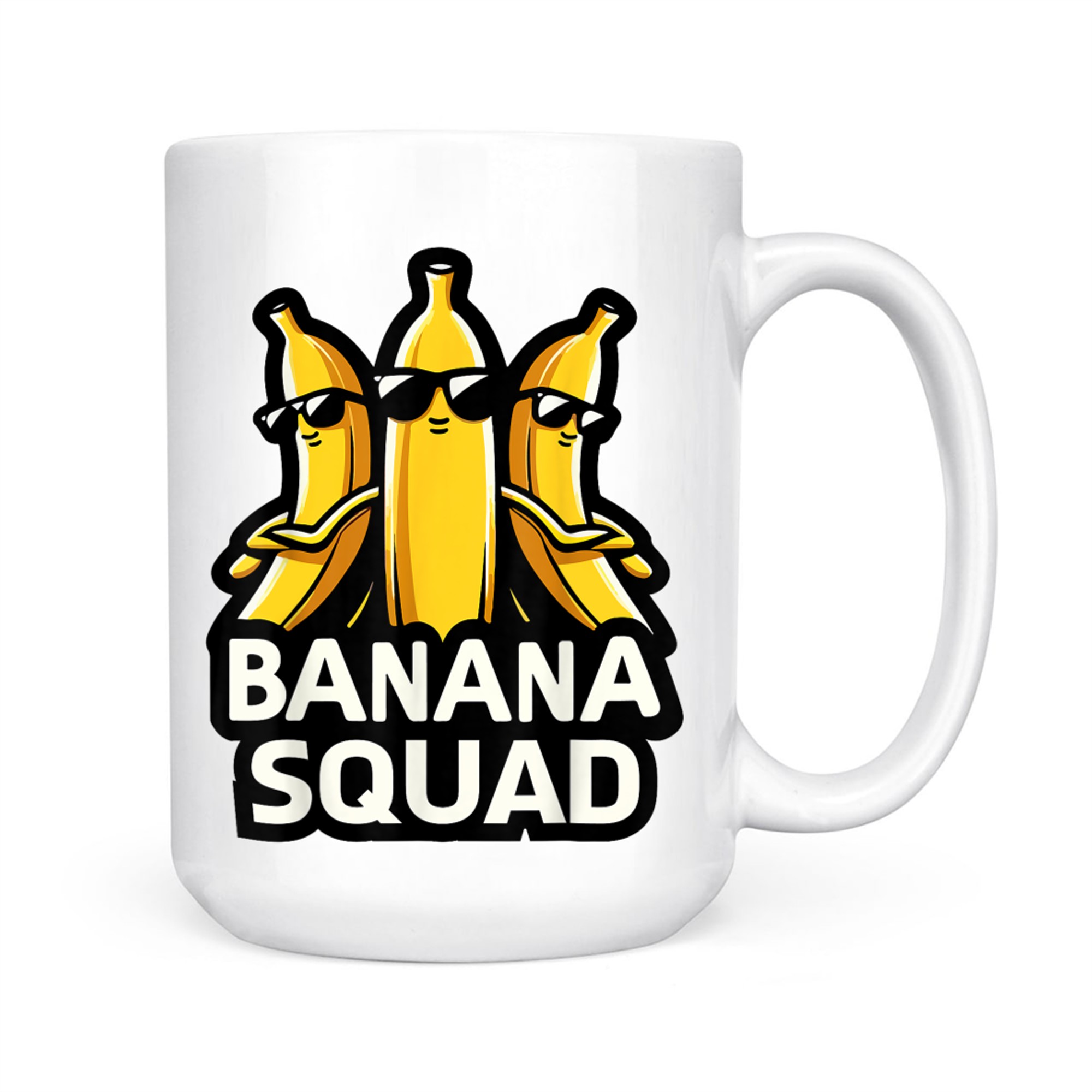 Banana Squad Funny Fruit Banana Lover Team Banana Crew Mug