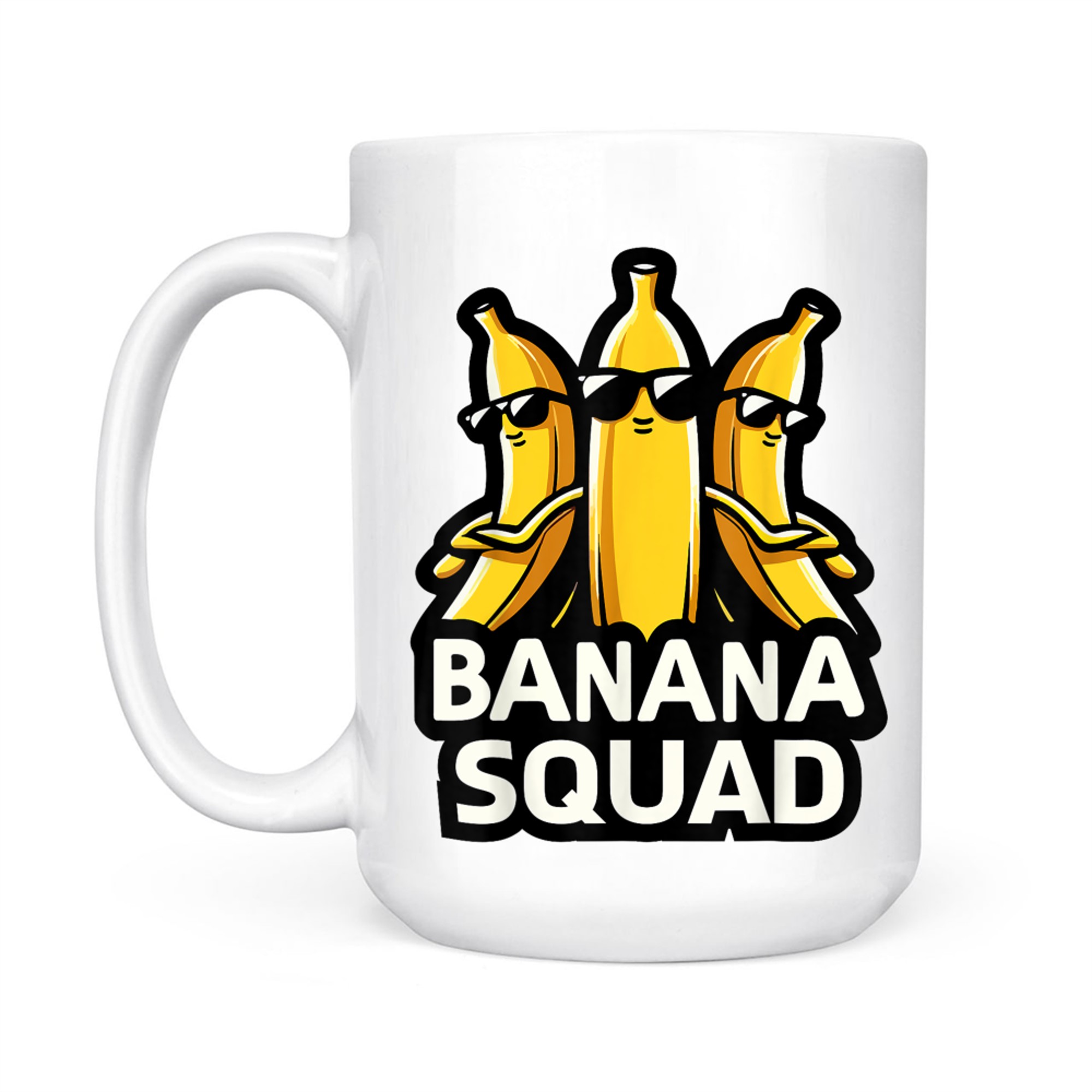 Banana Squad Funny Fruit Banana Lover Team Banana Crew Mug