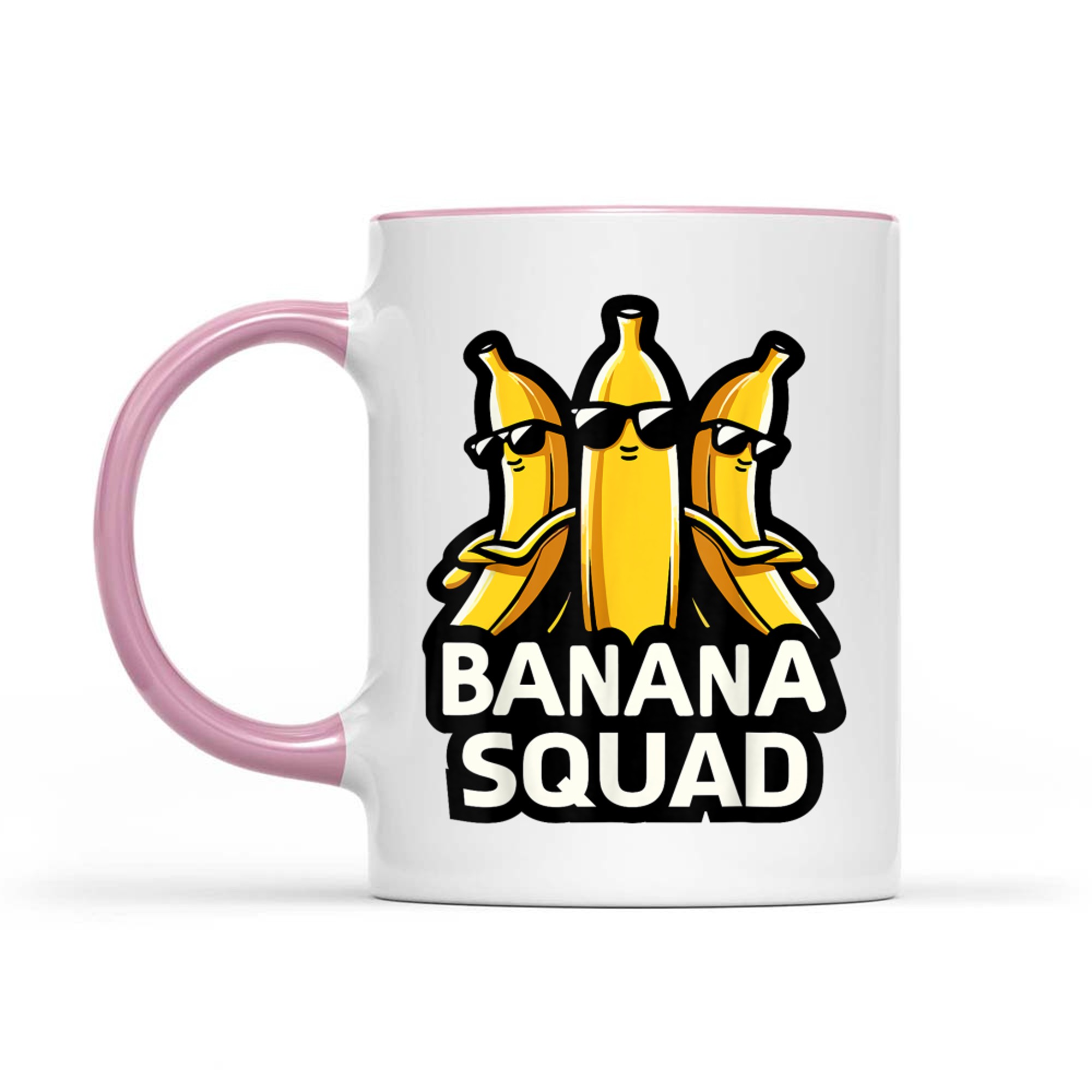 Banana Squad Funny Fruit Banana Lover Team Banana Crew Mug