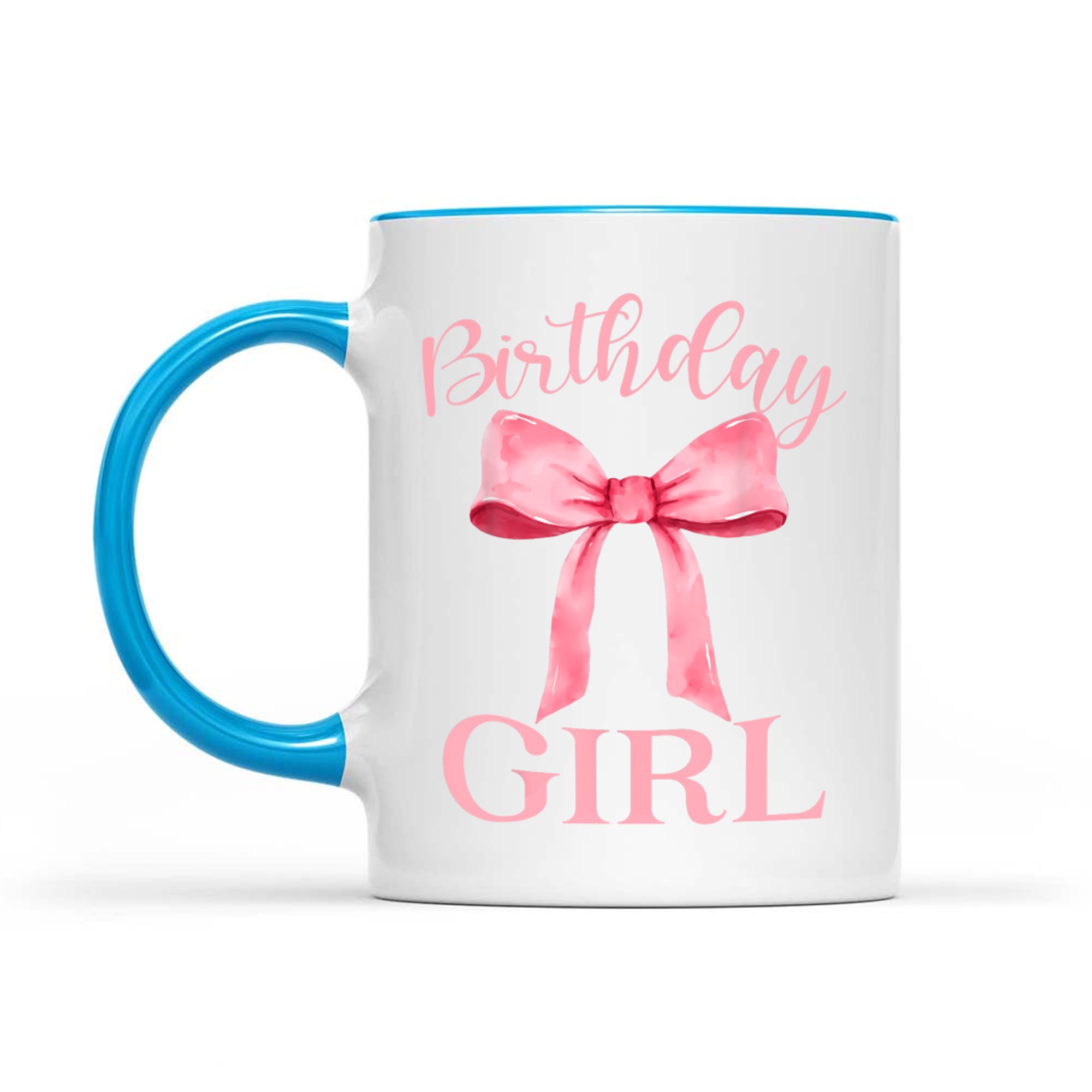 Birthday Girl Pink Aesthetic Bow Girly Y2K Mug