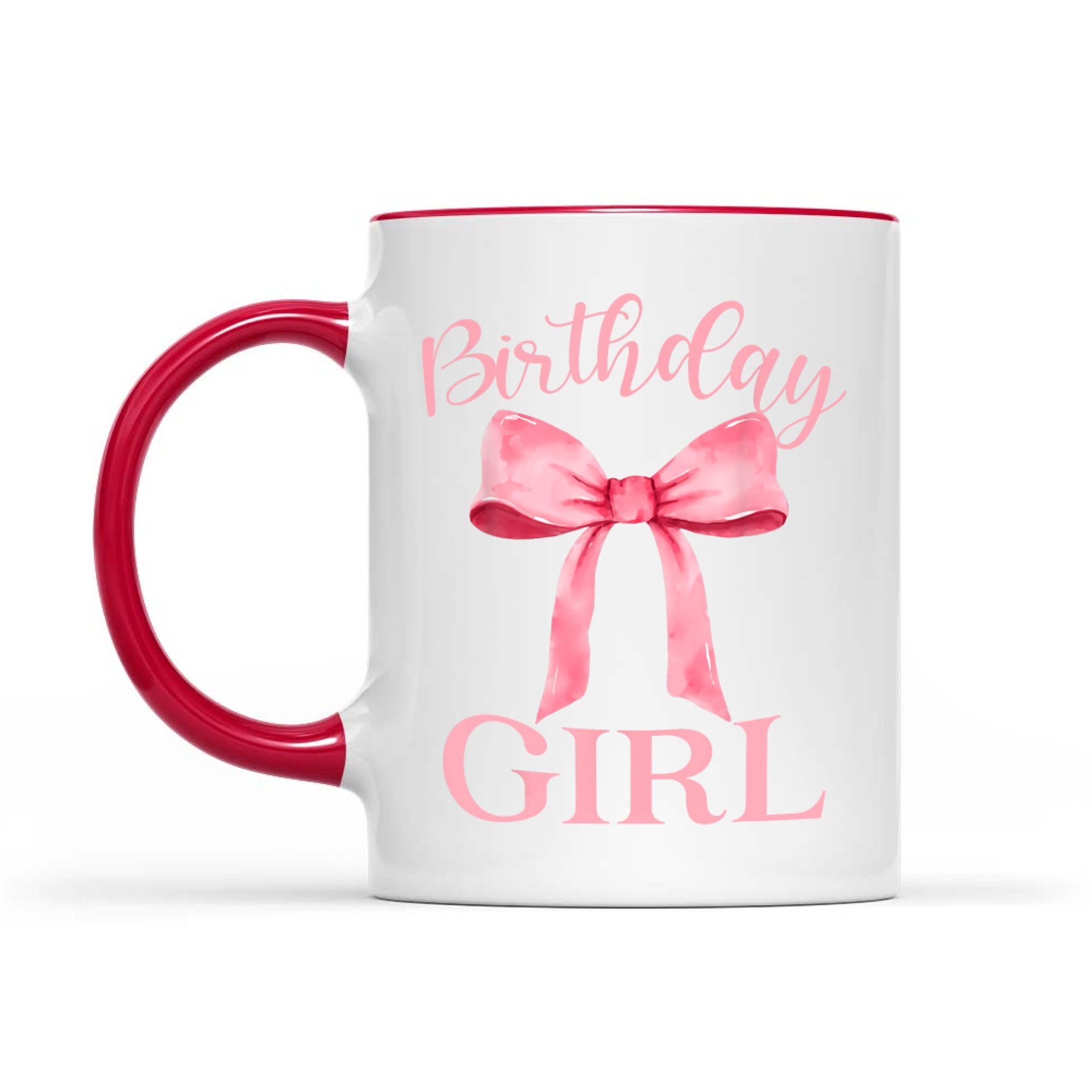 Birthday Girl Pink Aesthetic Bow Girly Y2K Mug