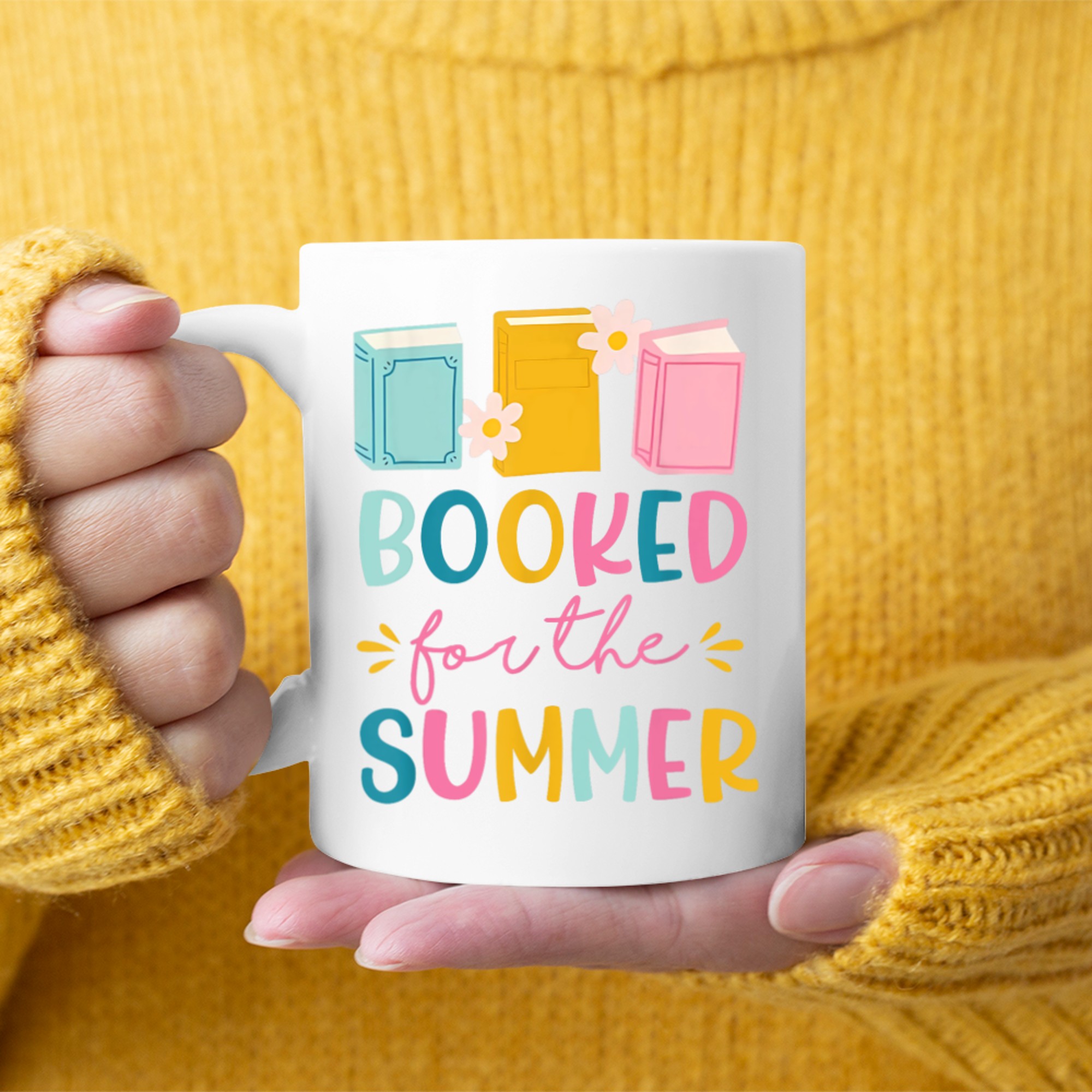 Booked For The Summer Reading Librarian Last Day Of School Mug