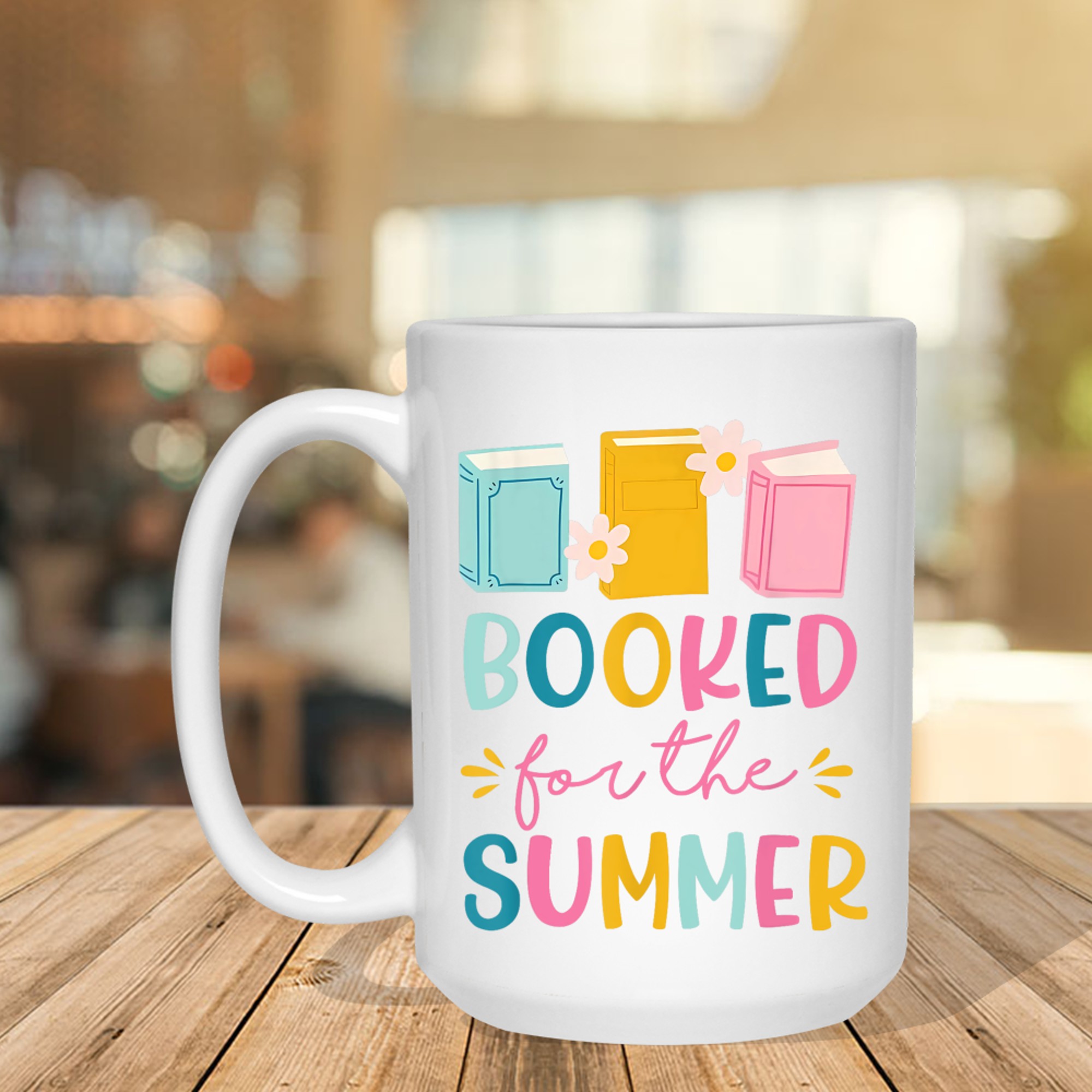Booked For The Summer Reading Librarian Last Day Of School Mug