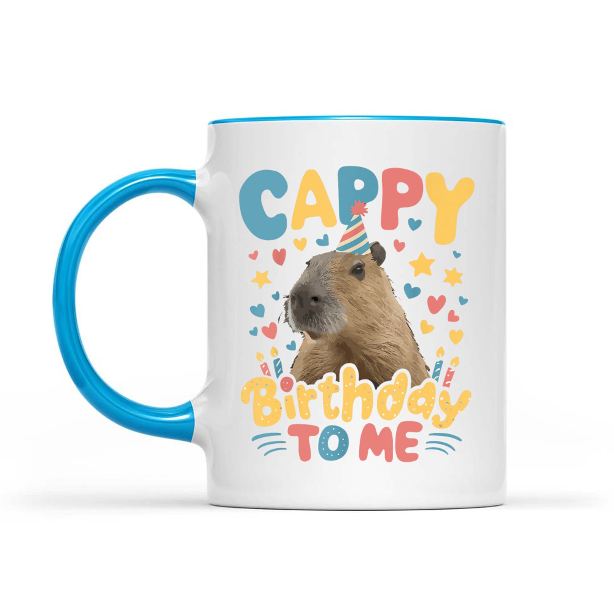 Cappy Birthday To Me Capy Birthday Funny Cute Mug