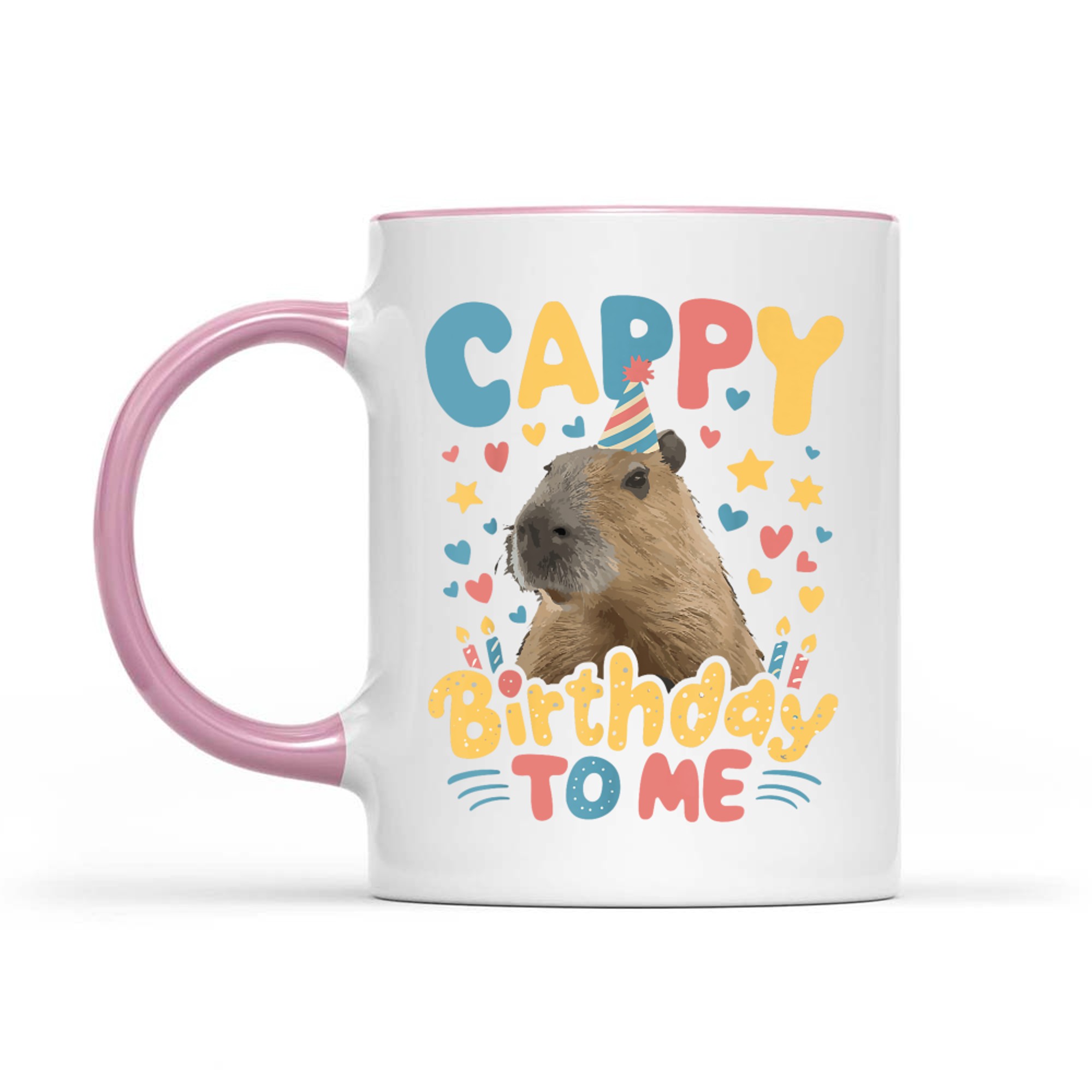 Cappy Birthday To Me Capy Birthday Funny Cute Mug
