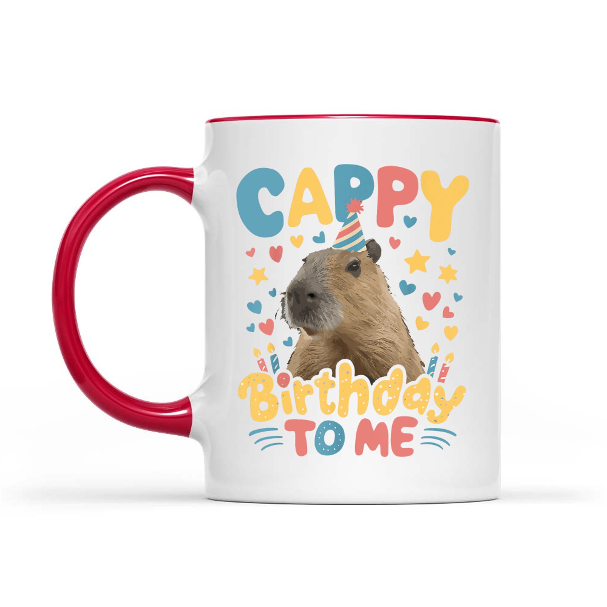 Cappy Birthday To Me Capy Birthday Funny Cute Mug
