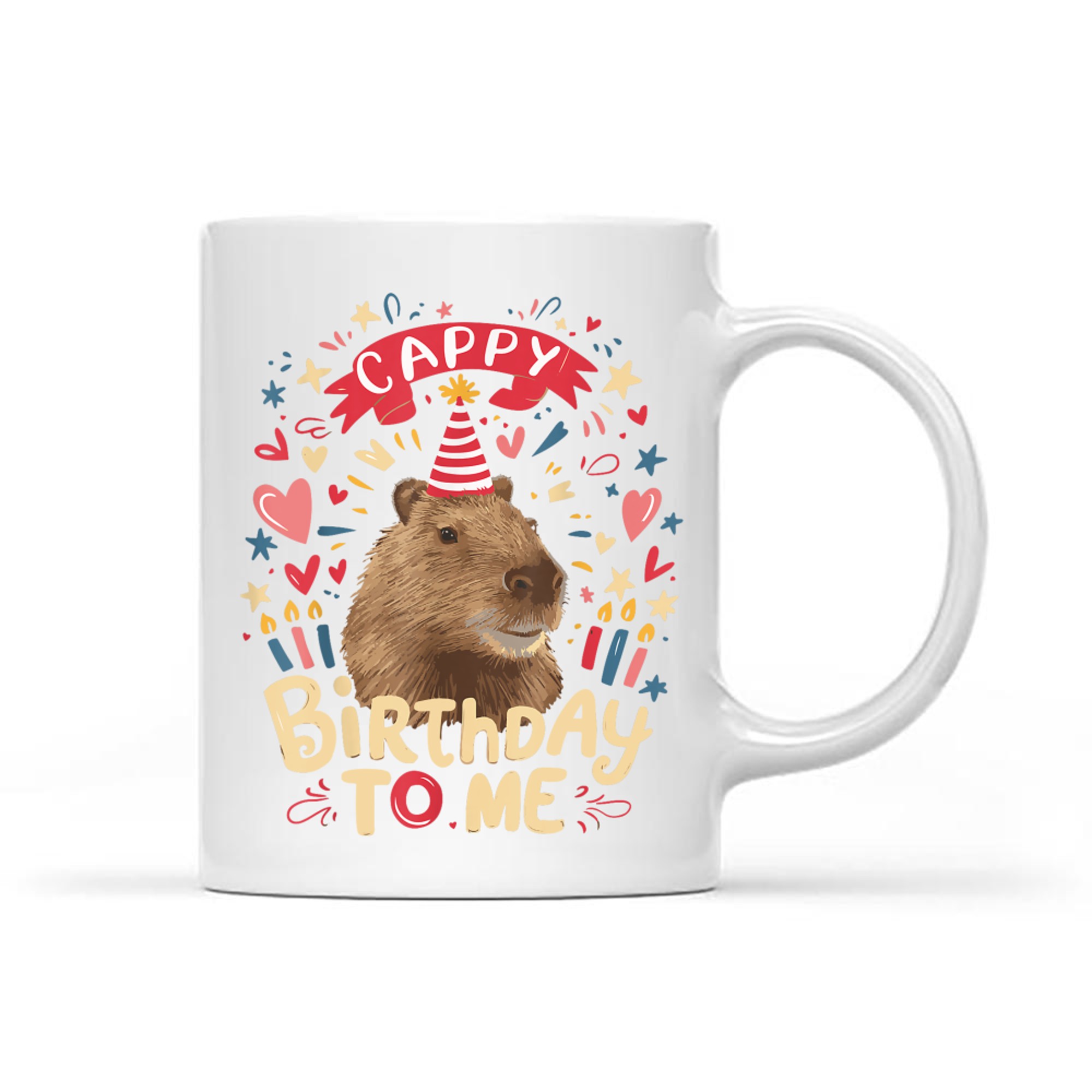Cappy Birthday To Me Capy Birthday Mug