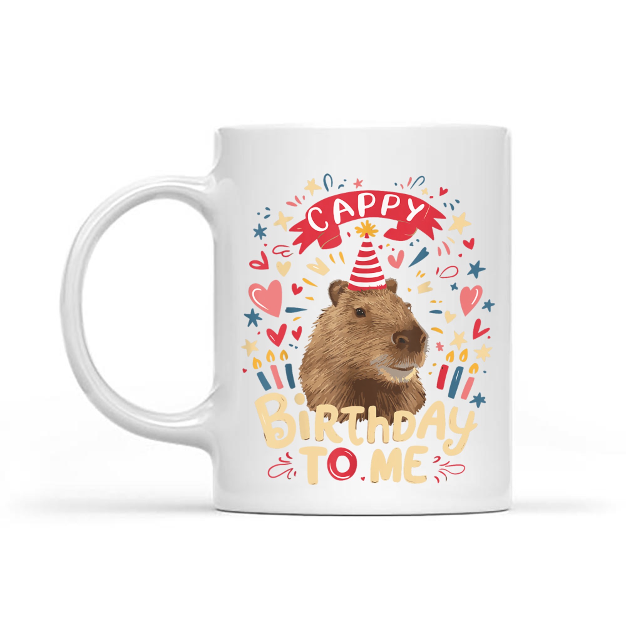 Cappy Birthday To Me Capy Birthday Mug