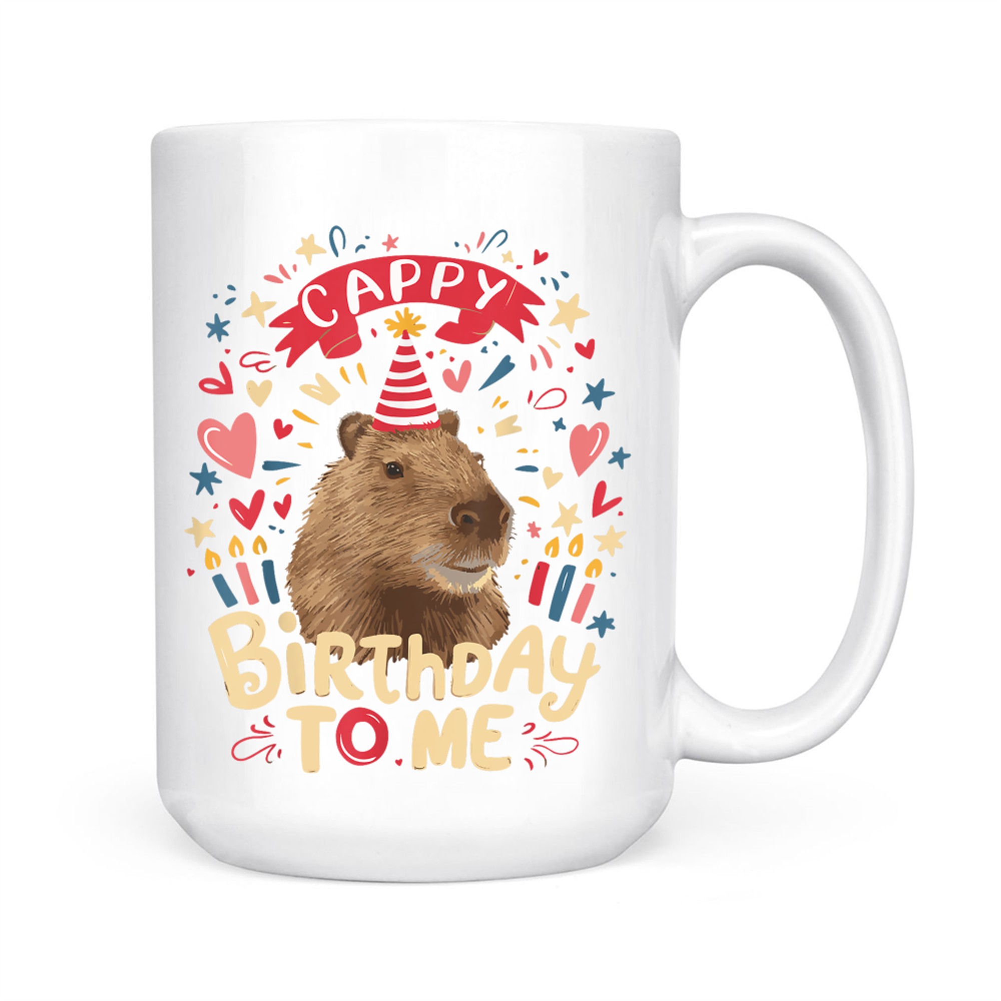 Cappy Birthday To Me Capy Birthday Mug