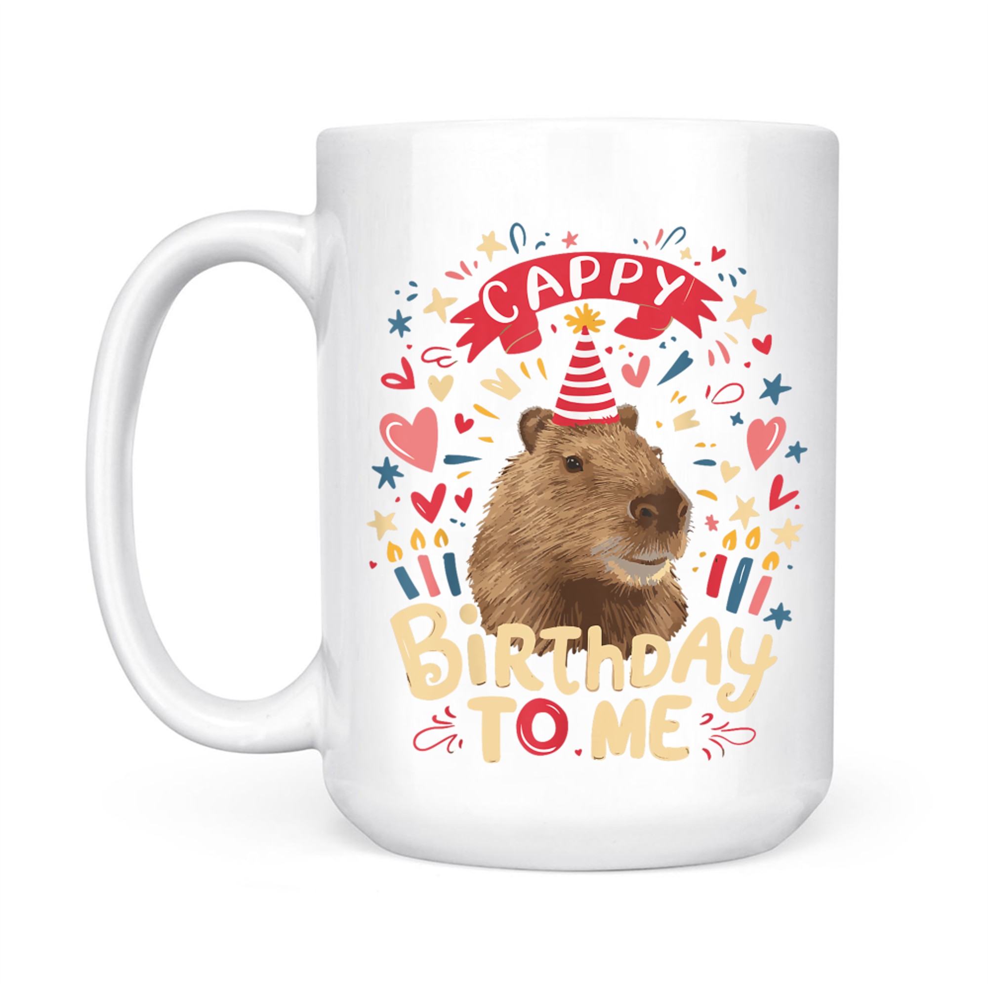 Cappy Birthday To Me Capy Birthday Mug