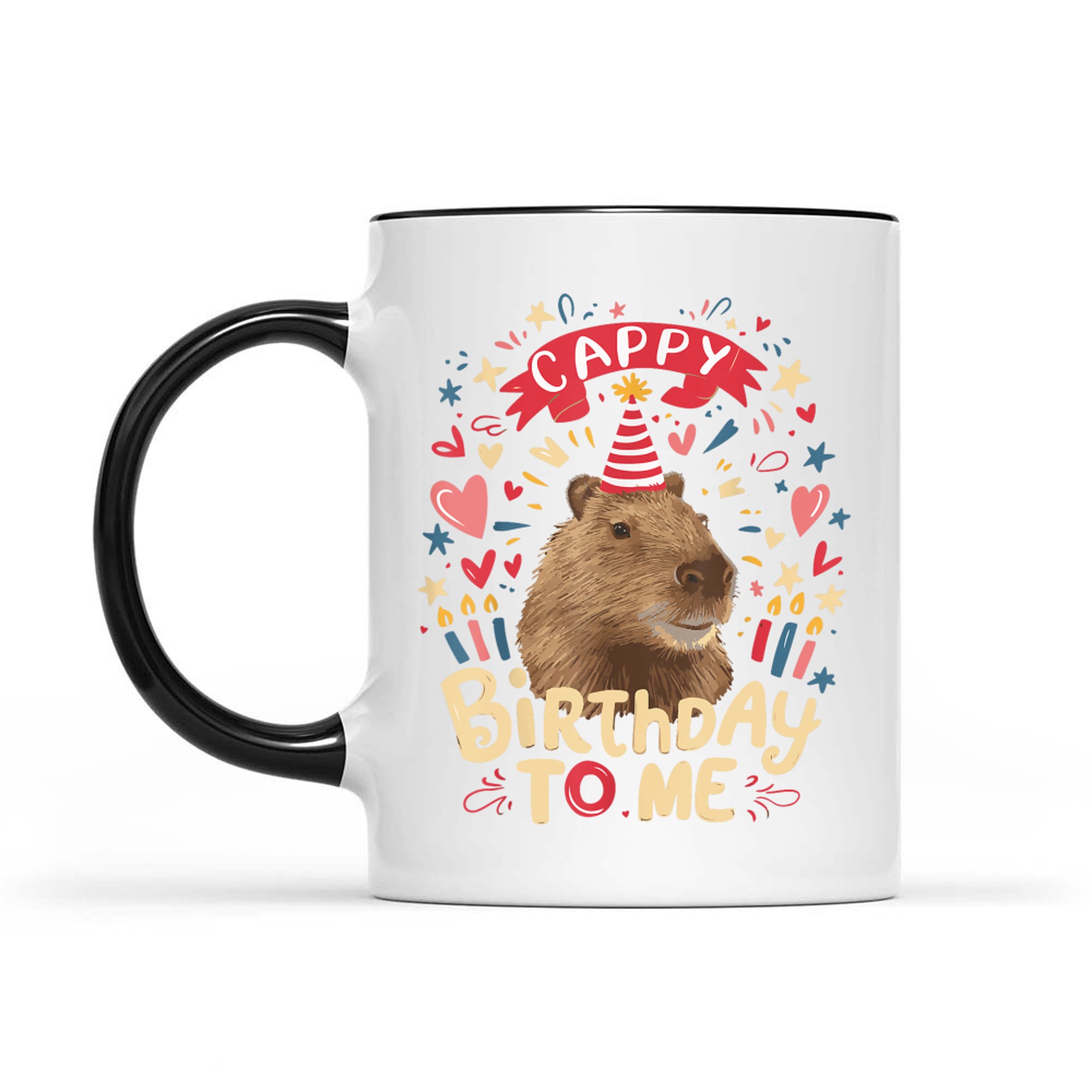 Cappy Birthday To Me Capy Birthday Mug