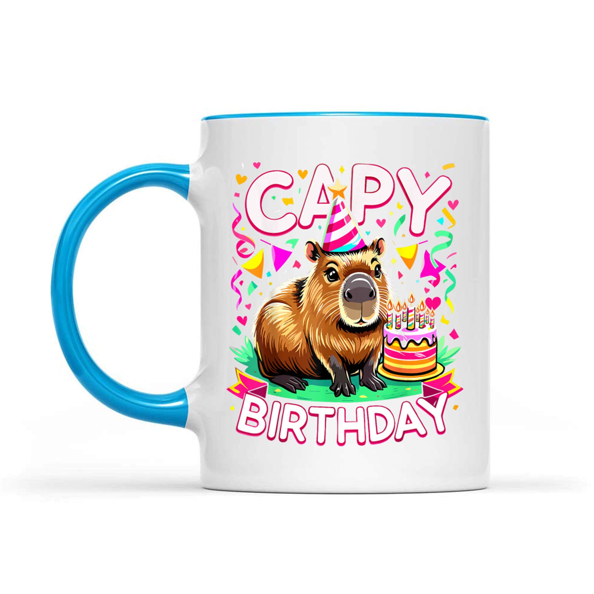 Capy Birthday Funny Capybara Birthday Mug