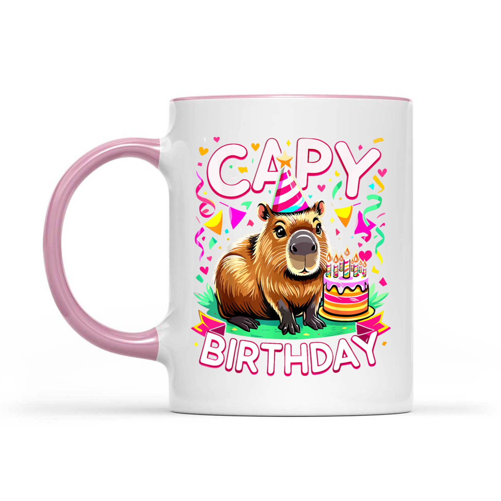 Capy Birthday Funny Capybara Birthday Mug