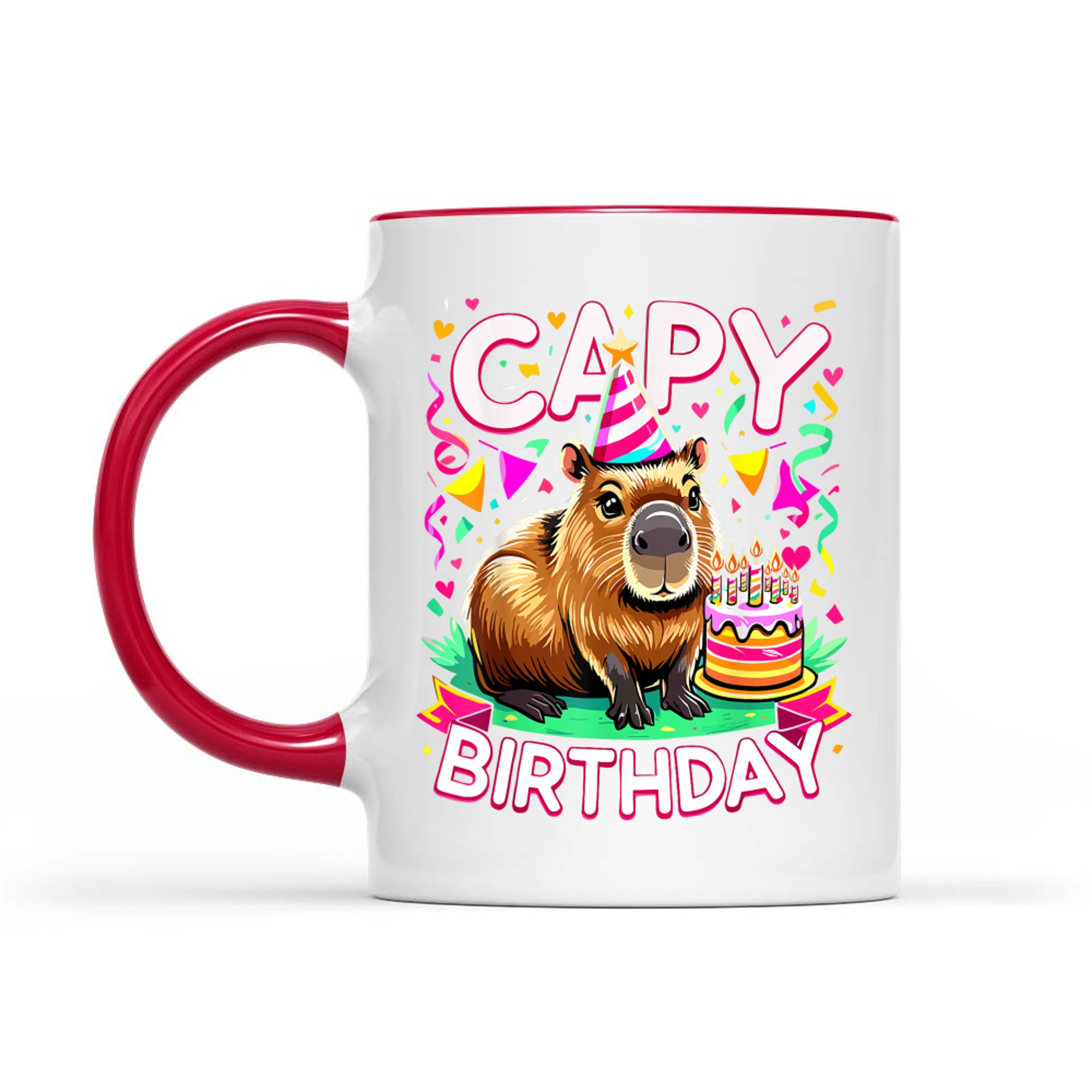 Capy Birthday Funny Capybara Birthday Mug