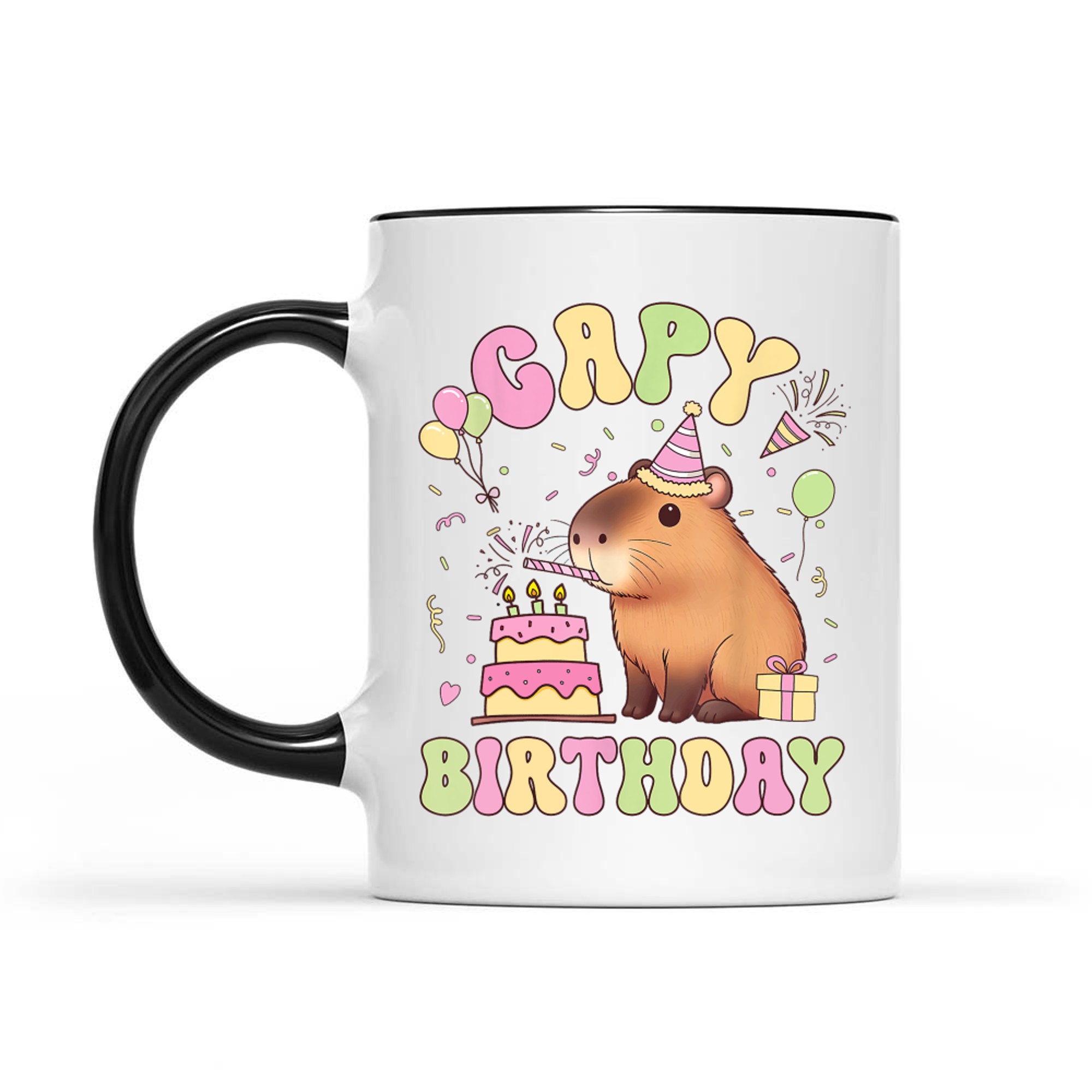 Capy Birthday Funny Capybara Cute Mug