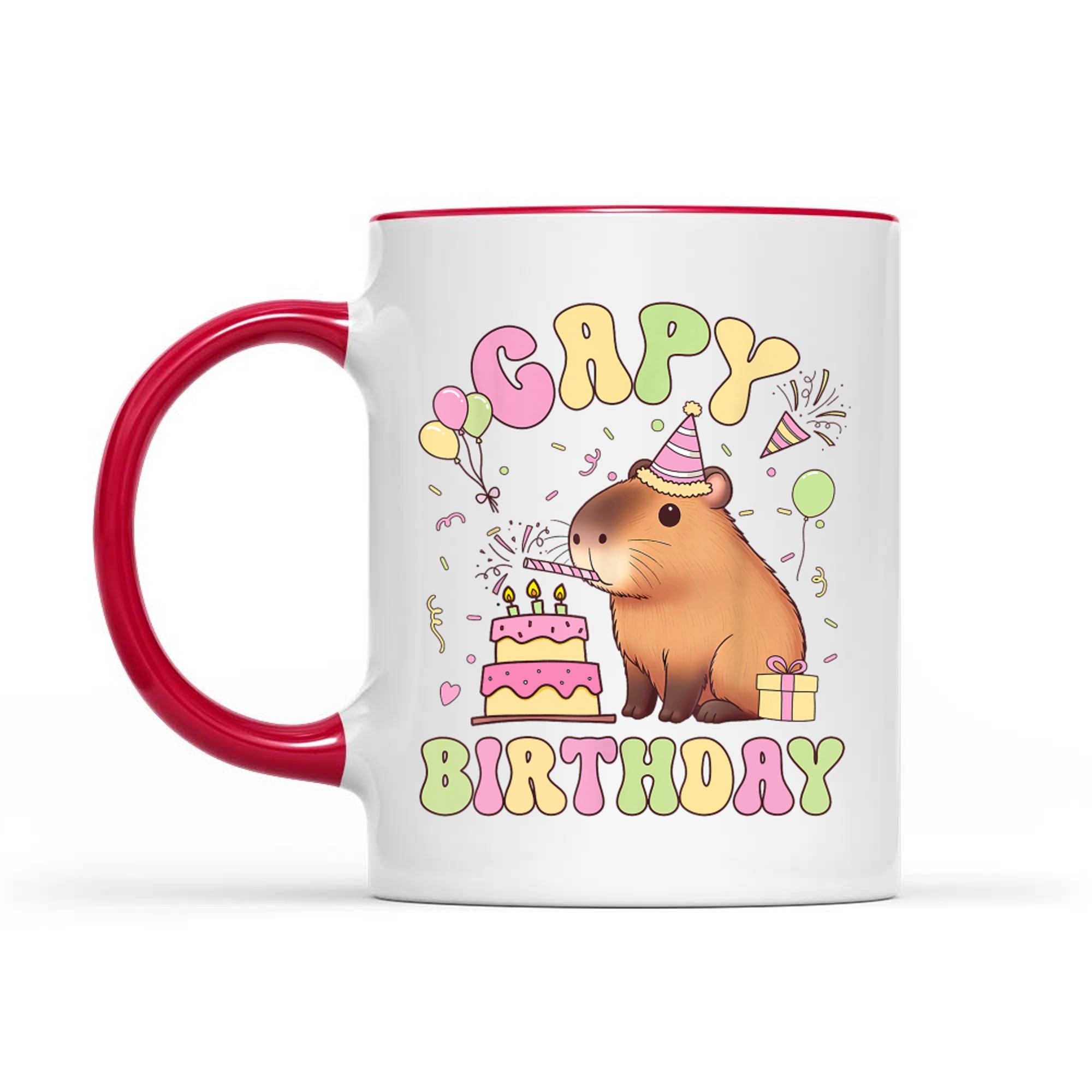 Capy Birthday Funny Capybara Cute Mug