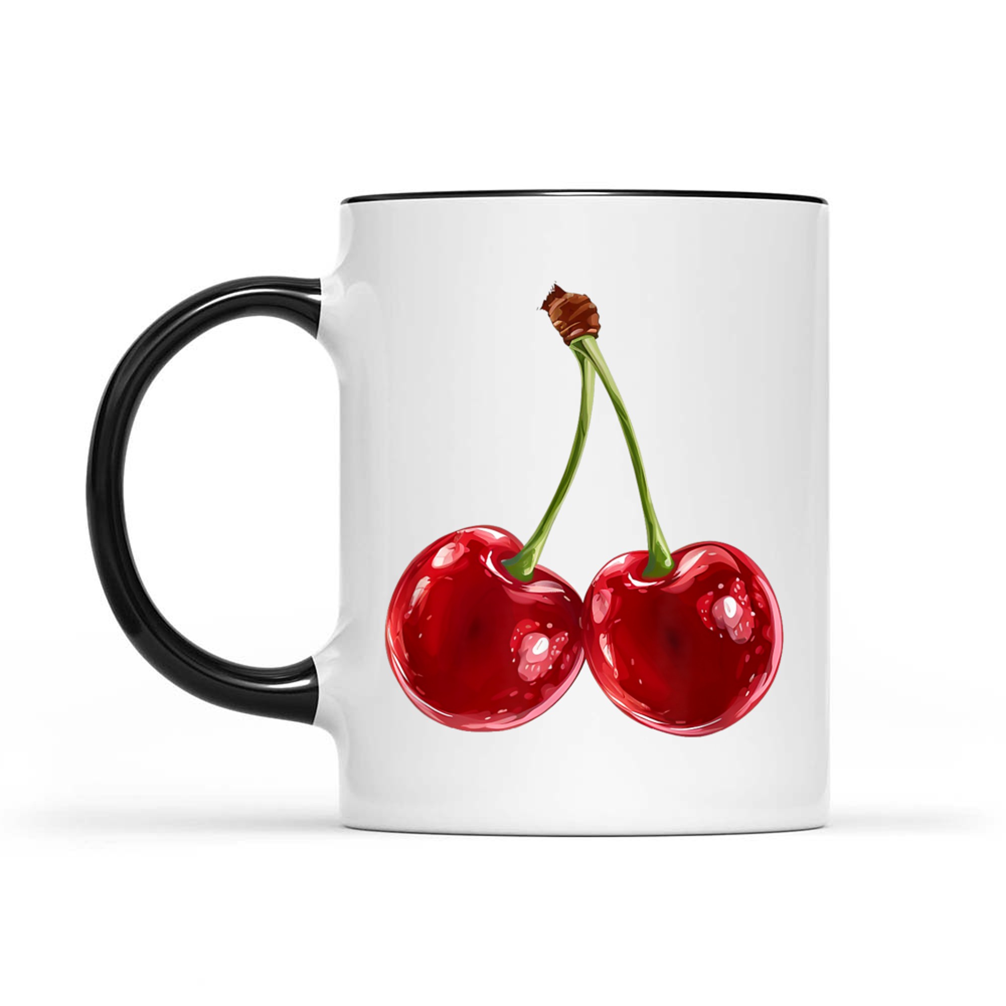 Cherry Red Aesthetic Cherries Trendy Summer Mug
