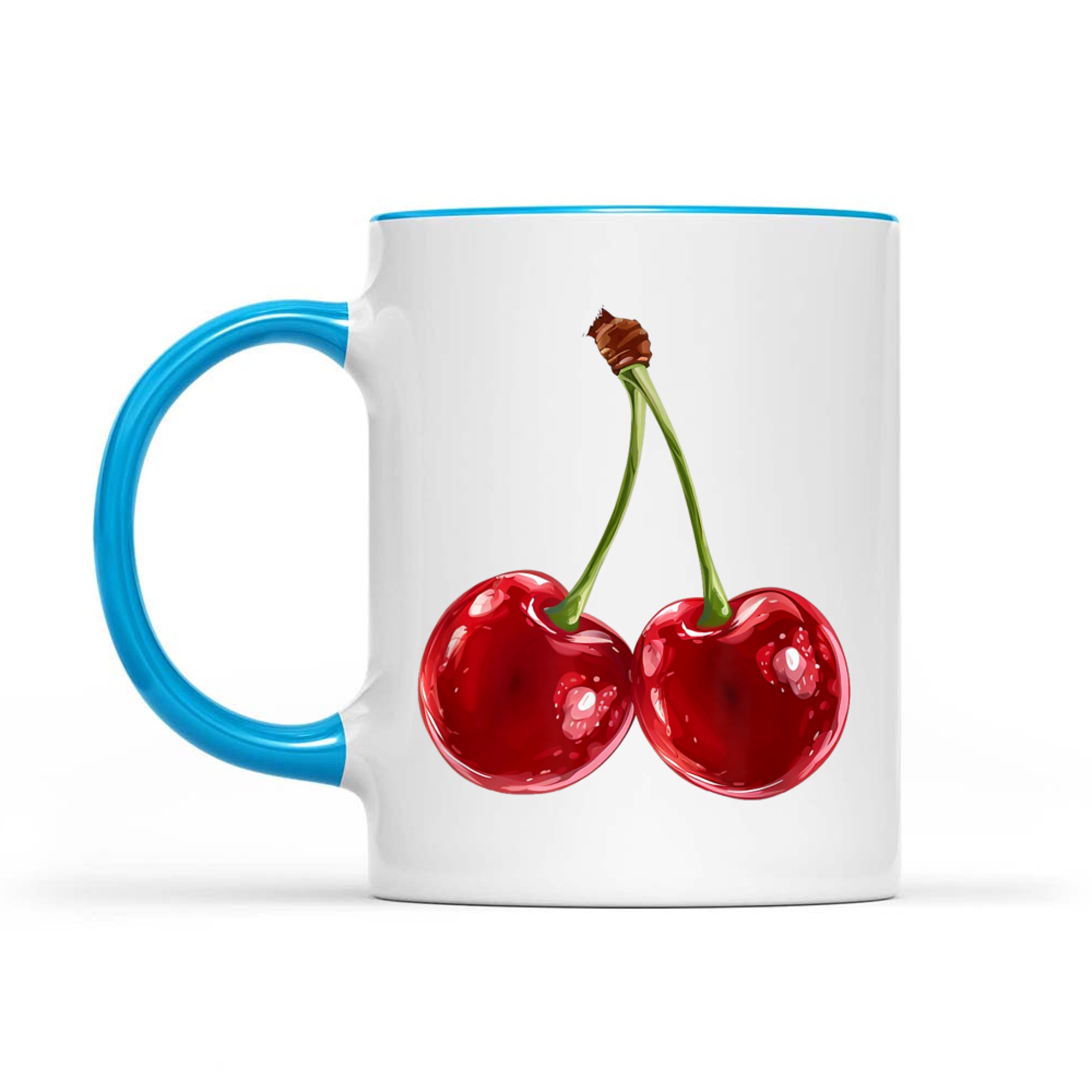 Cherry Red Aesthetic Cherries Trendy Summer Mug